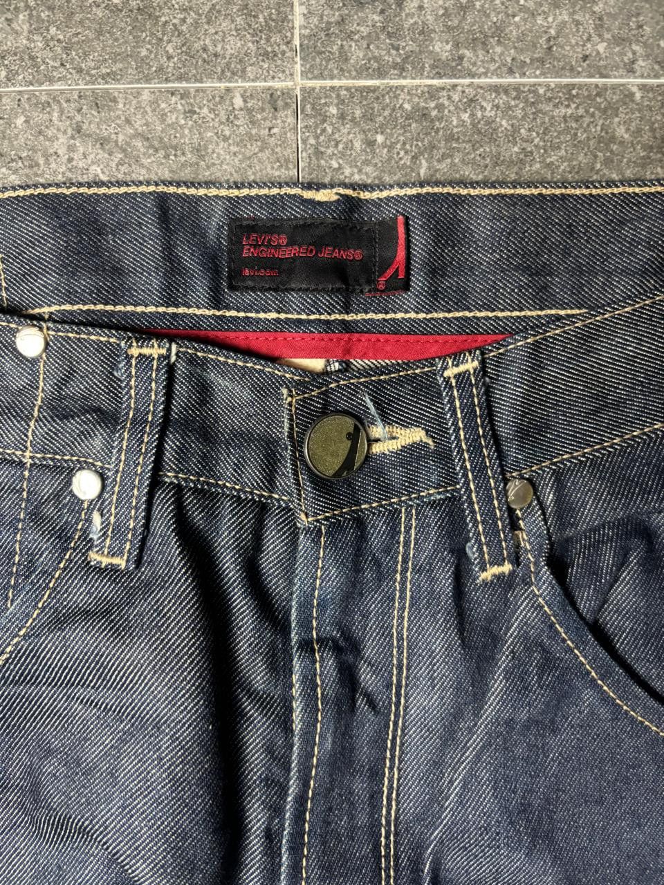 Levi's 2000s Levis Engineered Twisted Jeans Size US 30 / EU 46 - 5 Thumbnail