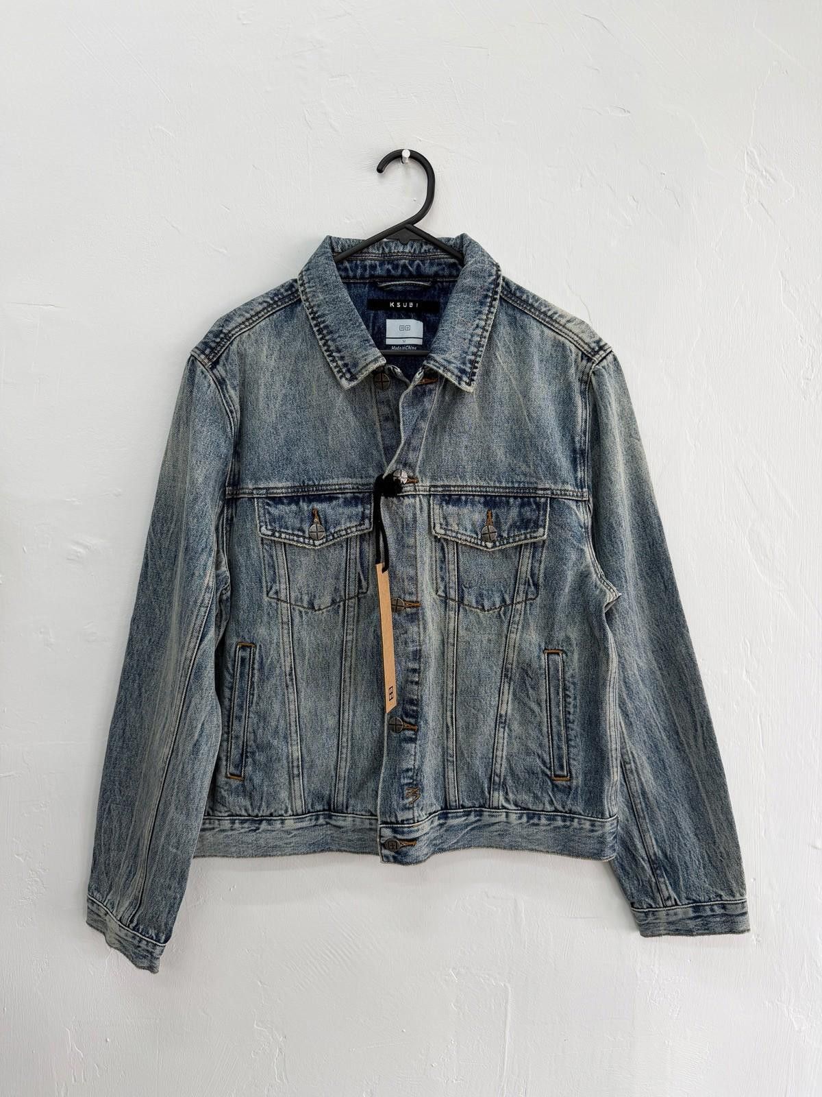 Ksubi new Ksubi mens classic jacket medium m denim blue stairway 1 Size US M / EU 48-50 / 2 - 2 Thumbnail