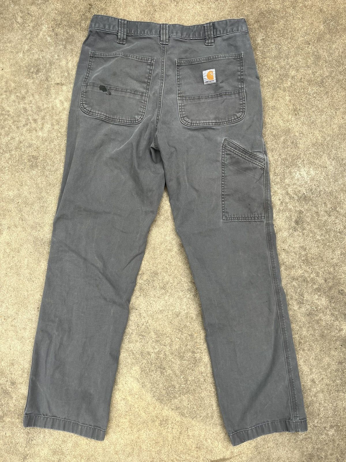 Carhartt Gray Carhartt Workwear Cargo Pants Size US 32 / EU 48 - 5 Thumbnail