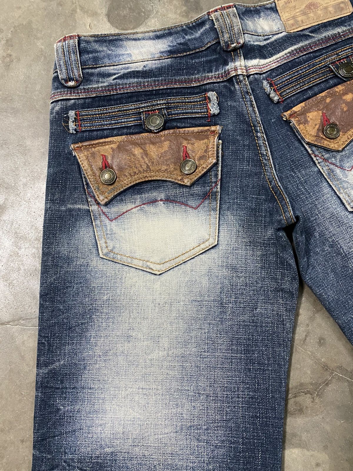 Japanese Brand × Vintage Flare Jeans The Vintage Standard Japan Wide Leg Flared @213 Size US 29 - 2 Thumbnail