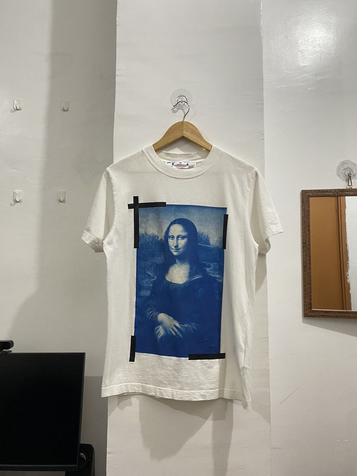 Off-White OFFWHITE MONA LISA OVER S/S TSHIRT Size US XS / EU 42 / 0 - 1 Thumbnail