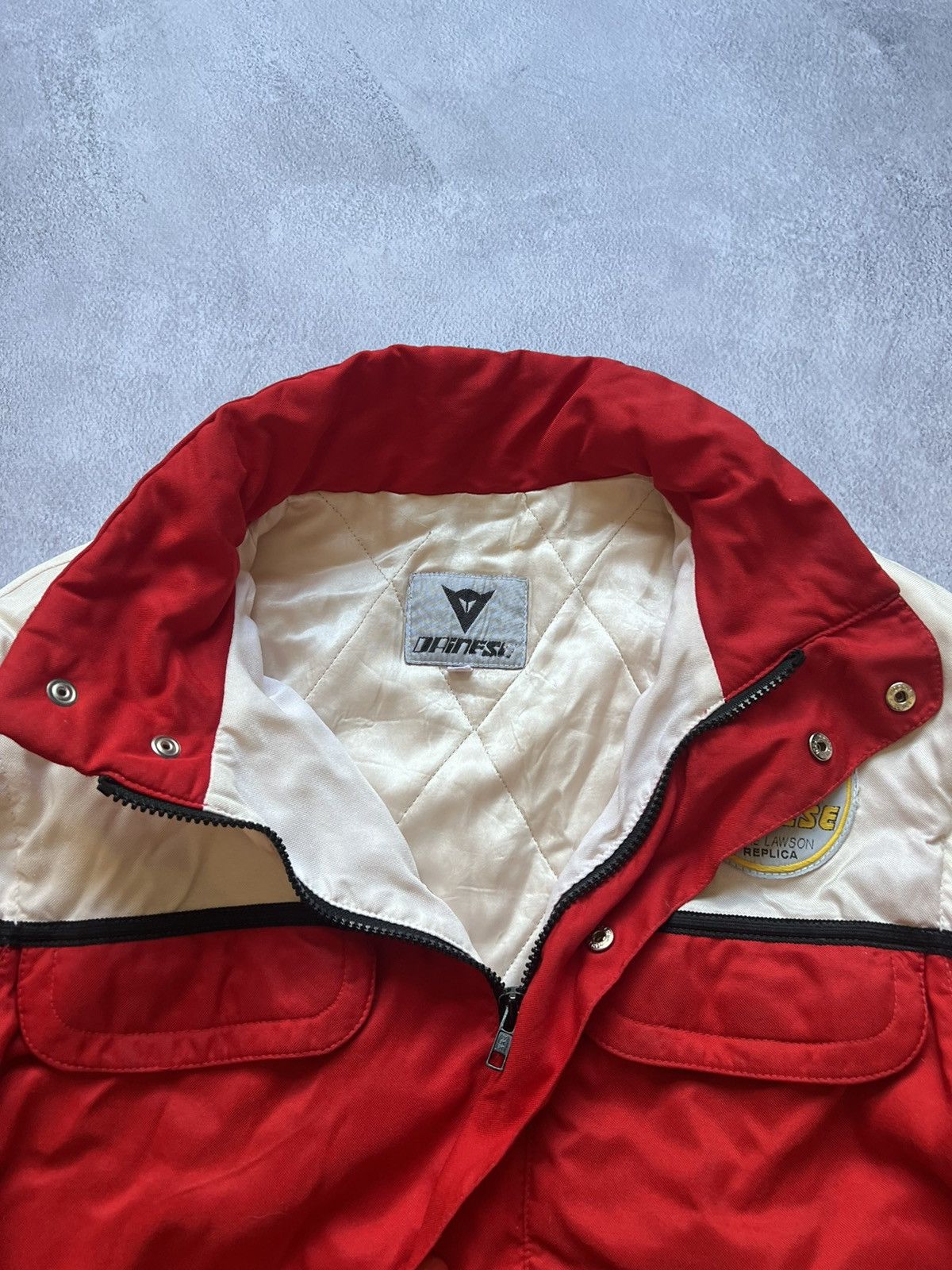 Dainese × Vintage VINTAGE DAINESE EDDIE LAWSON 1986 RACING JACKET Size US M / EU 48-50 / 2 - 9 Thumbnail