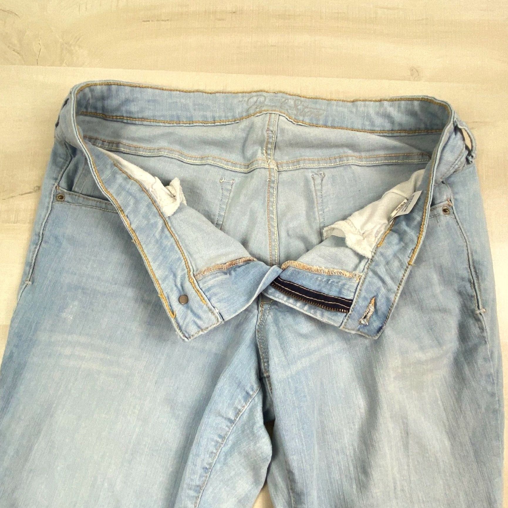 Old Navy Old Navy Rockstar Skinny Jeans 16 Blue Mid Rise Stretch Women's Size 38" / US 16 / IT 52 - 3 Thumbnail