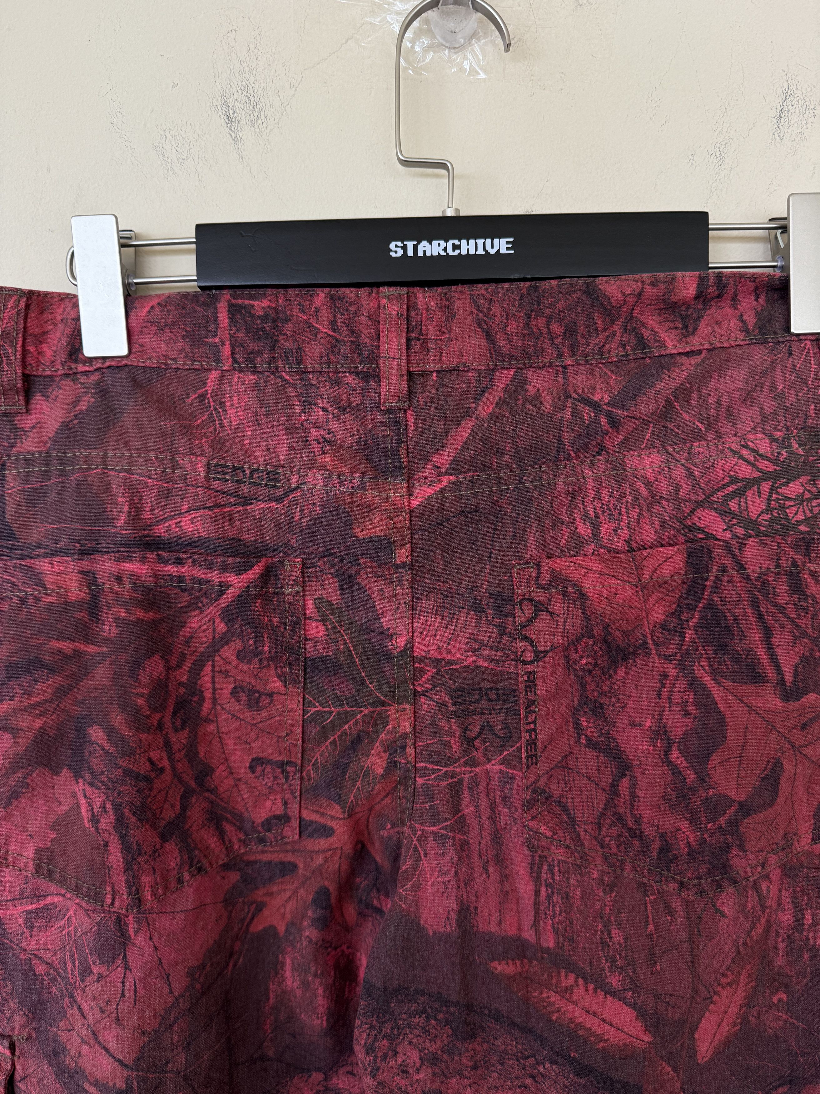 Vintage Vintage Real Tree Red Camo Cargos Size US 34 / EU 50 - 8 Thumbnail