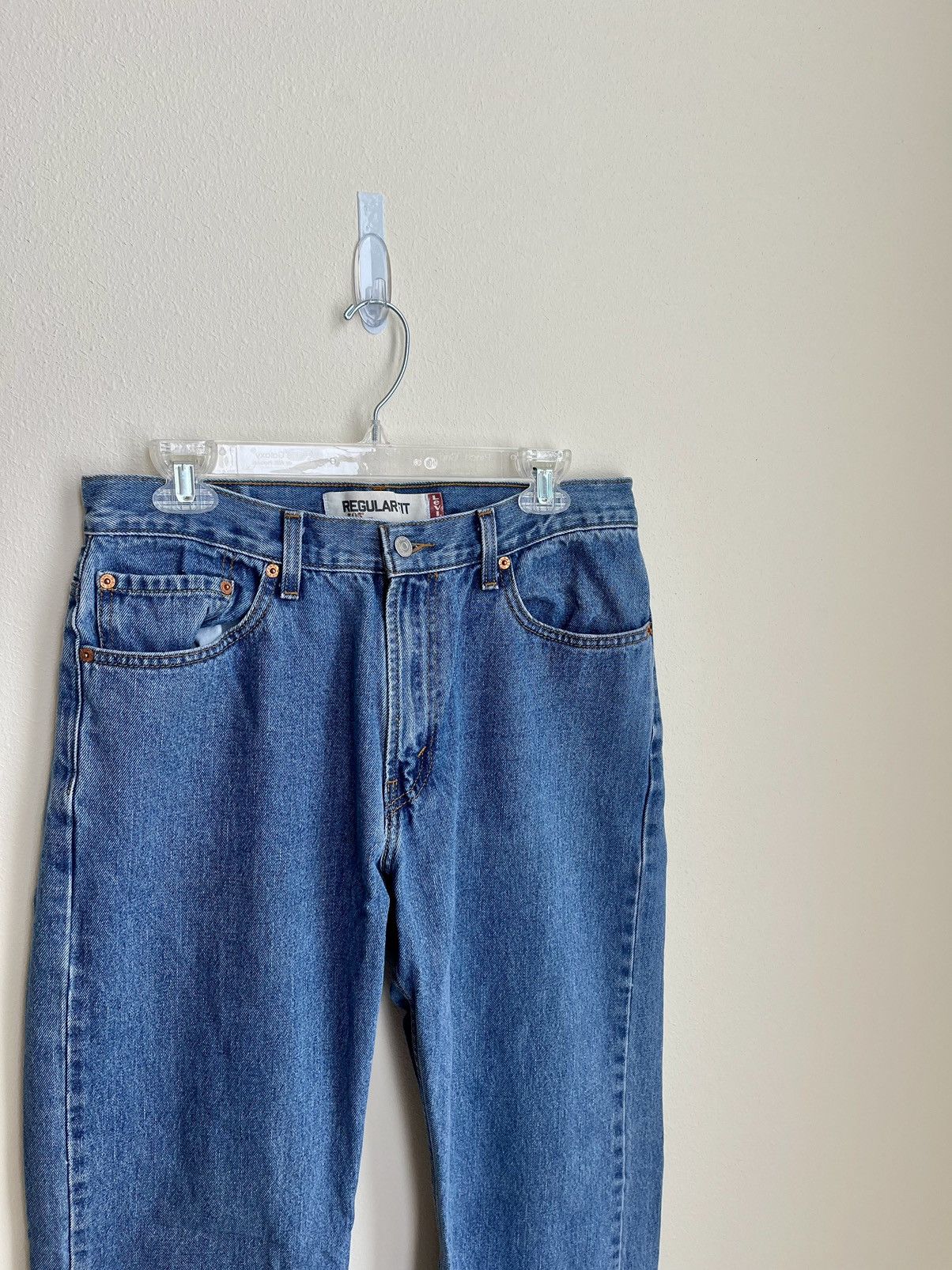 Levi's Levis 505 Medium Wash Denim Size US 32 / EU 48 - 2 Thumbnail