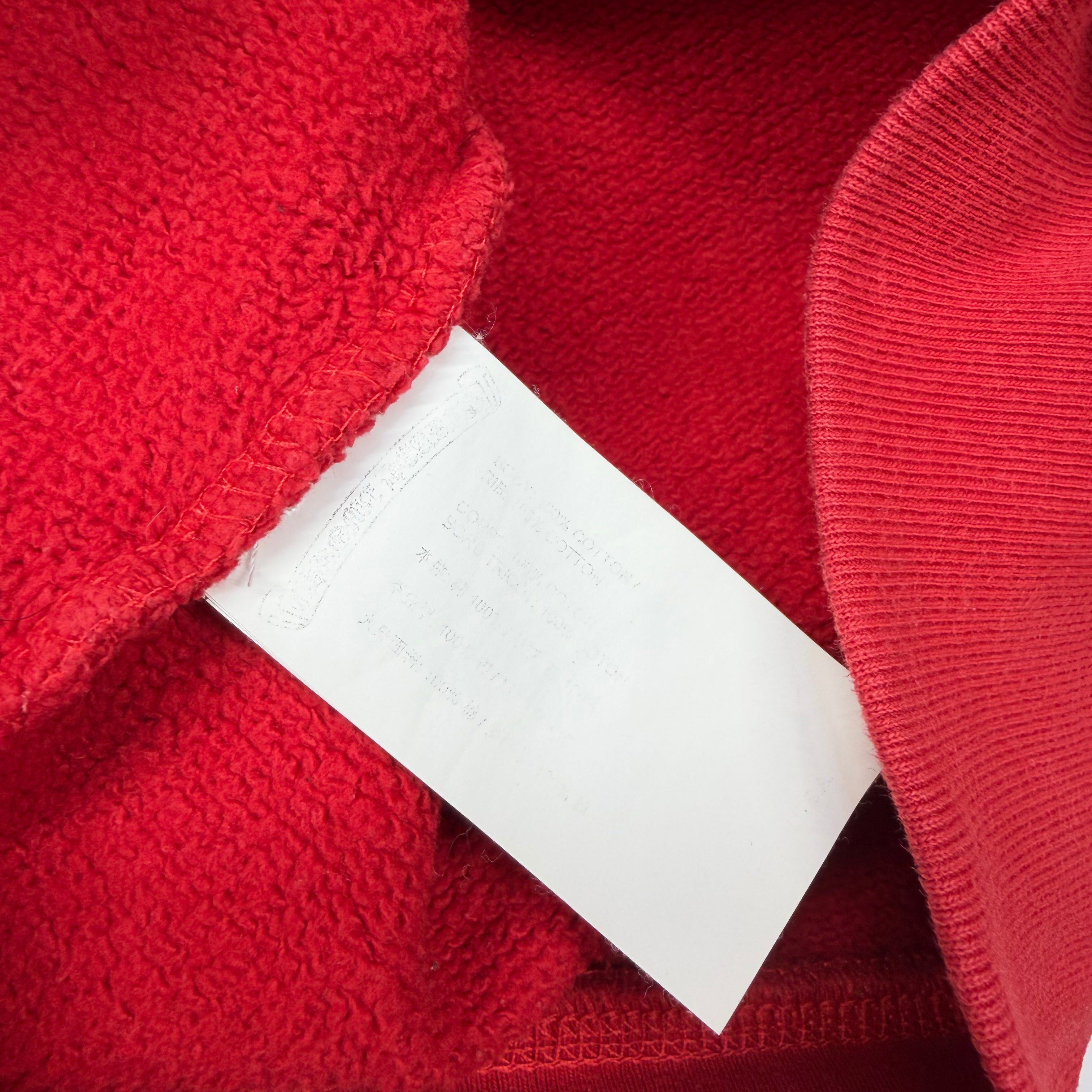 Chrome Hearts Chrome Hearts King Taco Triple Cross Red Crewneck M Size US M / EU 48-50 / 2 - 6 Thumbnail