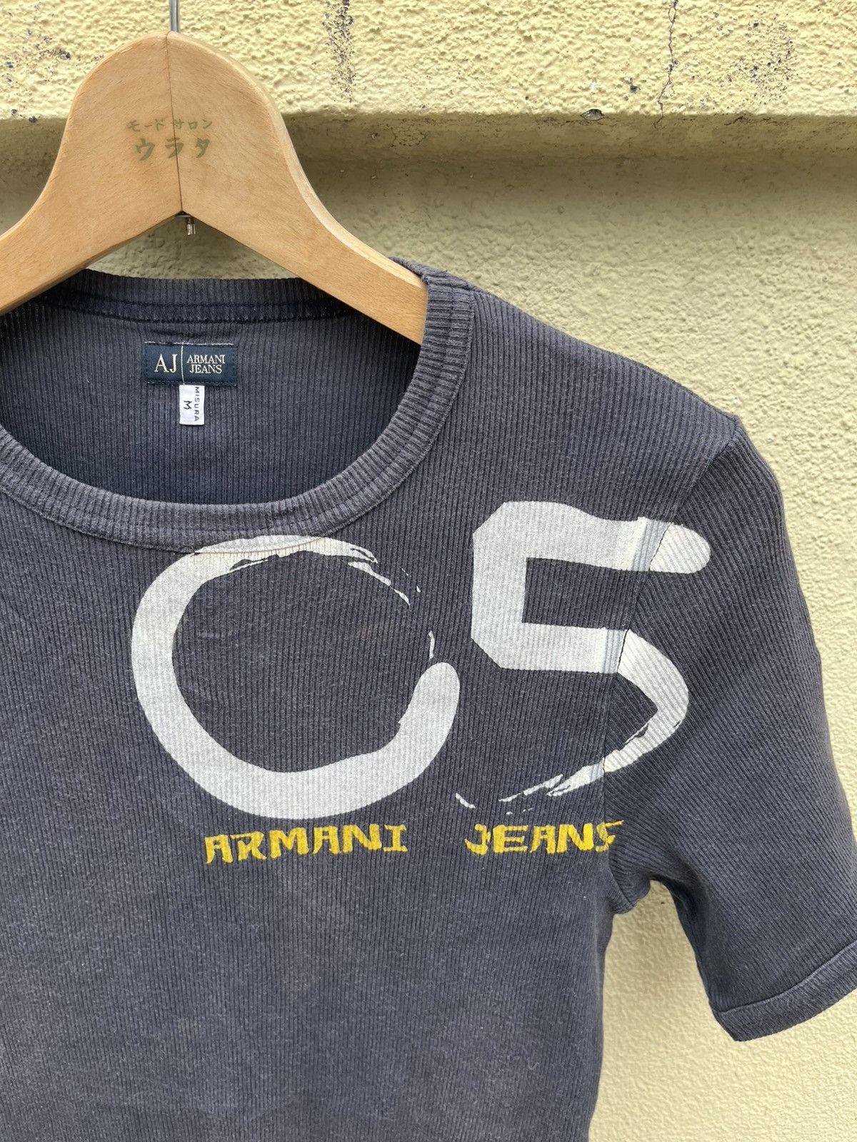 Vintage Vintage Armani jeans tee Size US M / EU 48-50 / 2 - 3 Thumbnail