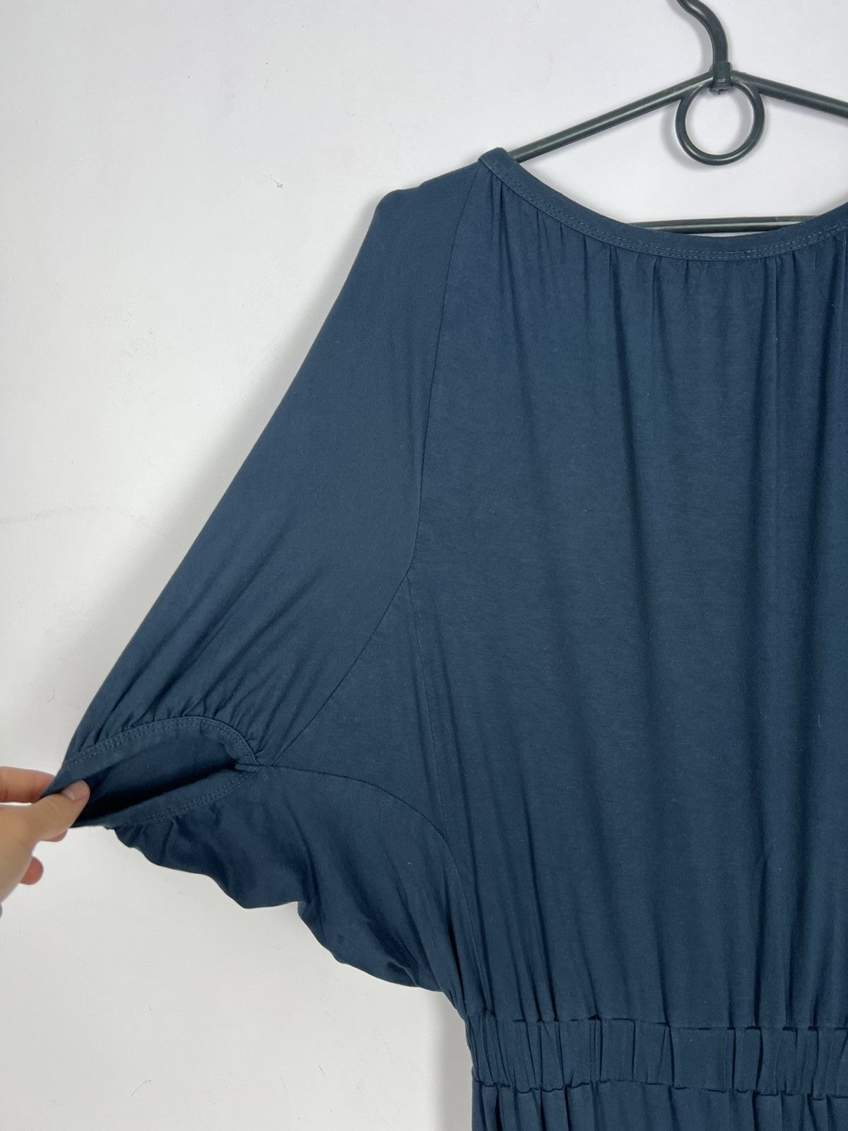 Vivienne Westwood Vivienne Westwood Anglomania Navy Blue Midi Dress Size S / US 4 / IT 40 - 12 Thumbnail