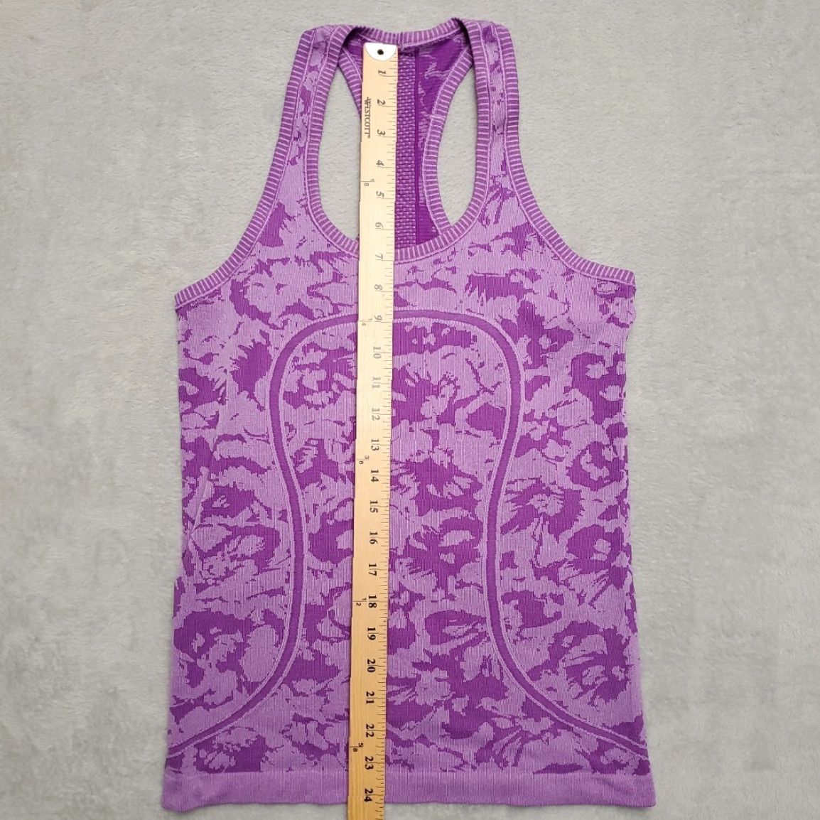 Lululemon Lululemon Athletica Tank Top Women 6 Purple Racerback T-Back Performance Stretch Shirt Sleeveless Athletic Knit Casual Gift Women Size M / US 6-8 / IT 42-44 - 6 Thumbnail
