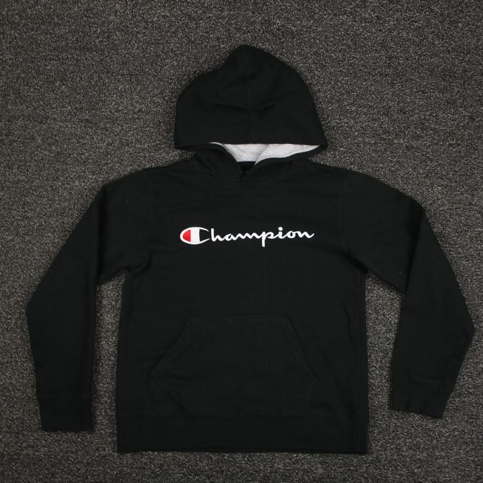 Black champion hoodie outlet girls