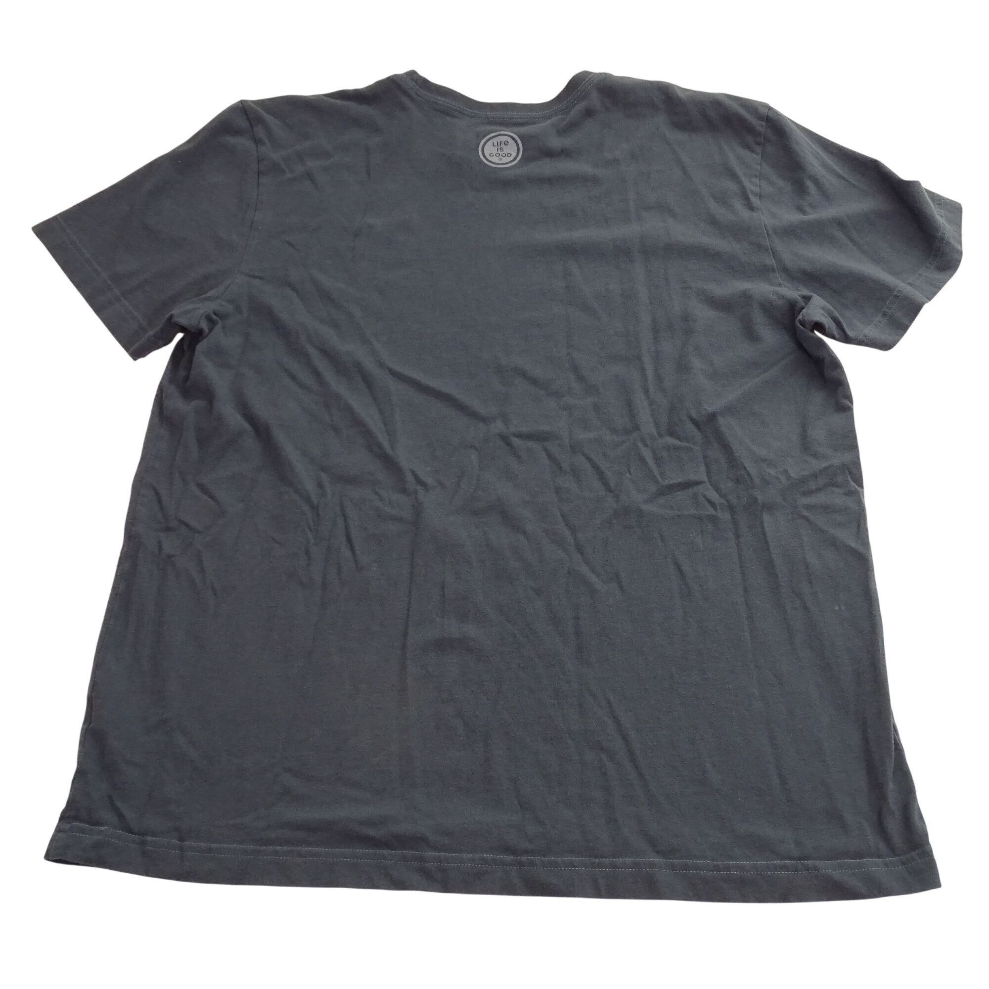 Life is Good Life Is Good Men Crusher Tee Blue Graphic T-shirt Short Slv Size US L / EU 52-54 / 3 - 3 Thumbnail