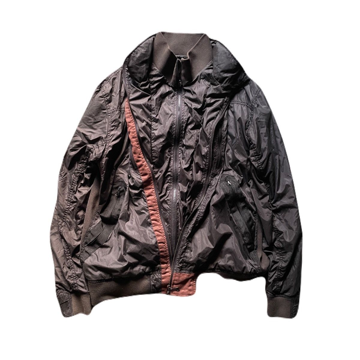 If Six Was Nine 2000s Japanese archive double layer multi zip hooded jacket Size US M / EU 48-50 / 2 - 3 Thumbnail