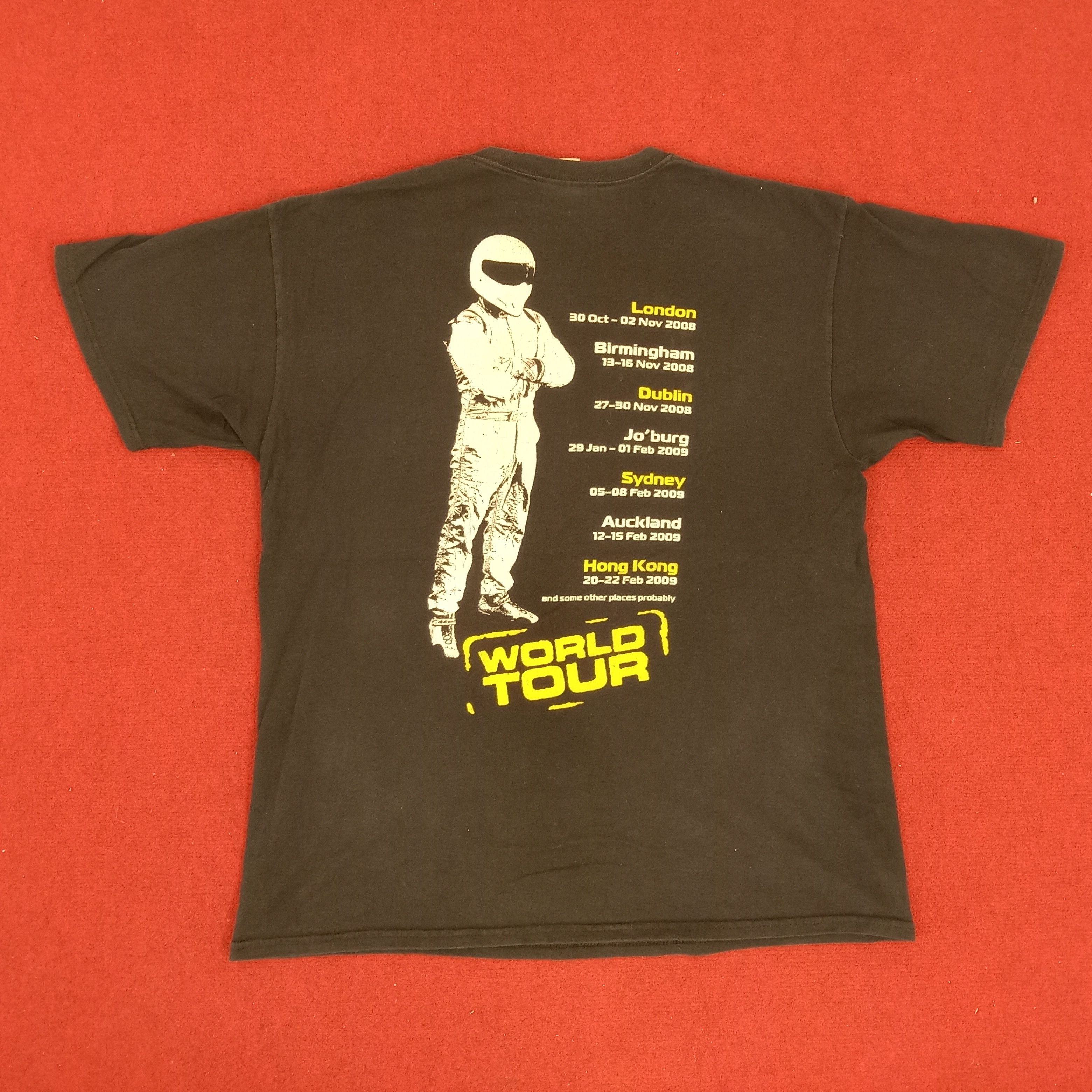 Band Tees × Vintage Racing Motorsports Cars Top Gear Live Tour Tshirt Size US L / EU 52-54 / 3 - 1 Thumbnail
