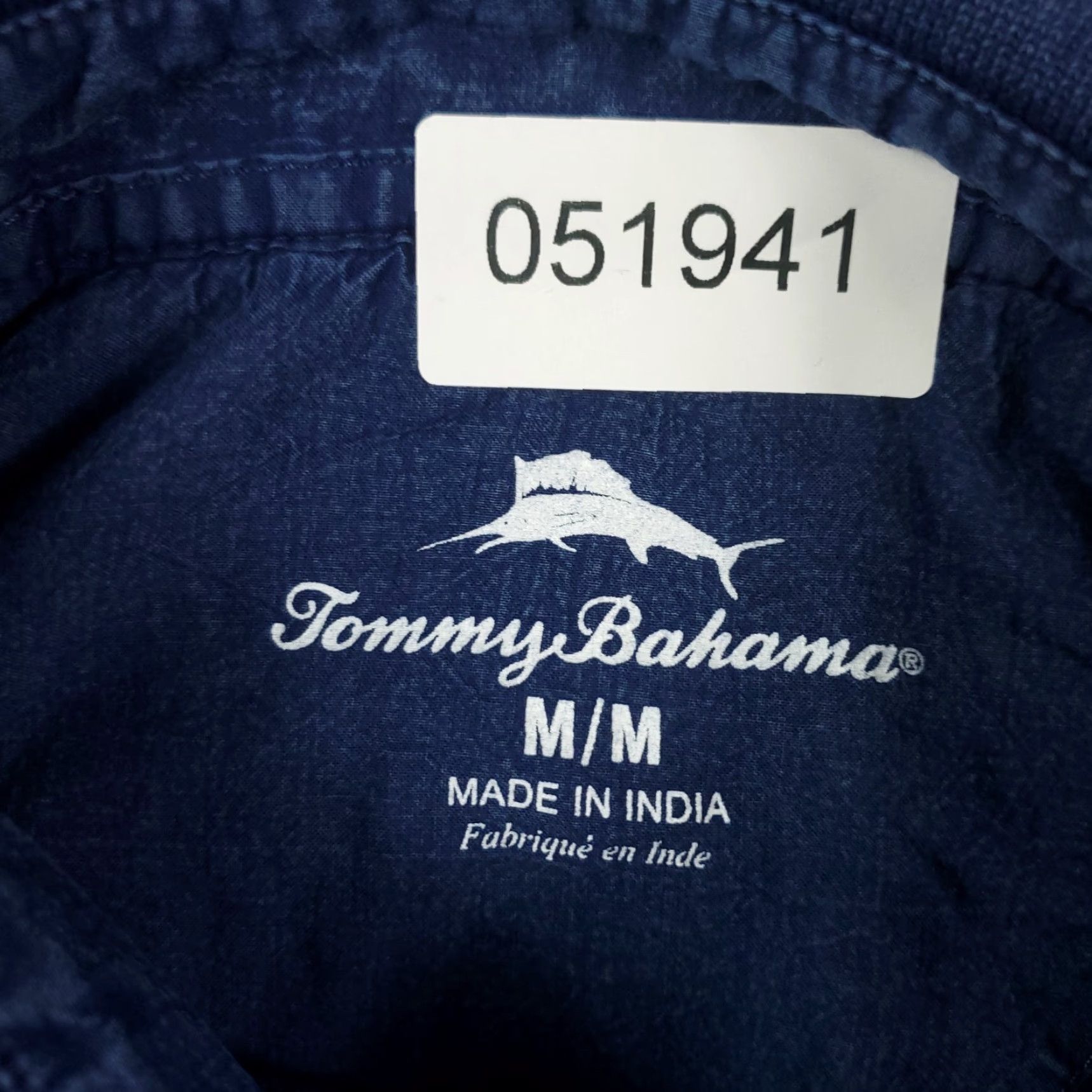 Tommy Bahama VINTAGE Tommy Bahama Polo Shirt Mens Medium Blue Casual Short Sleeve Shirt Adult Medium Blue Polo - Mens Size US M / EU 48-50 / 2 - 6 Thumbnail