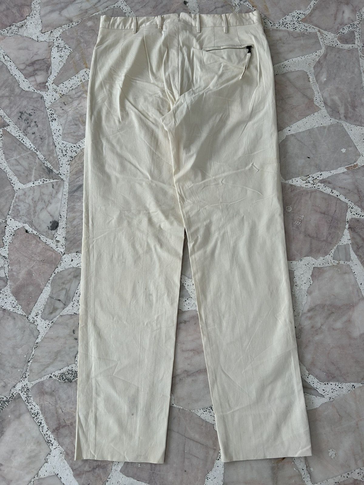 Prada NOS Prada Vintage Slacks White Size US 31 - 2 Thumbnail