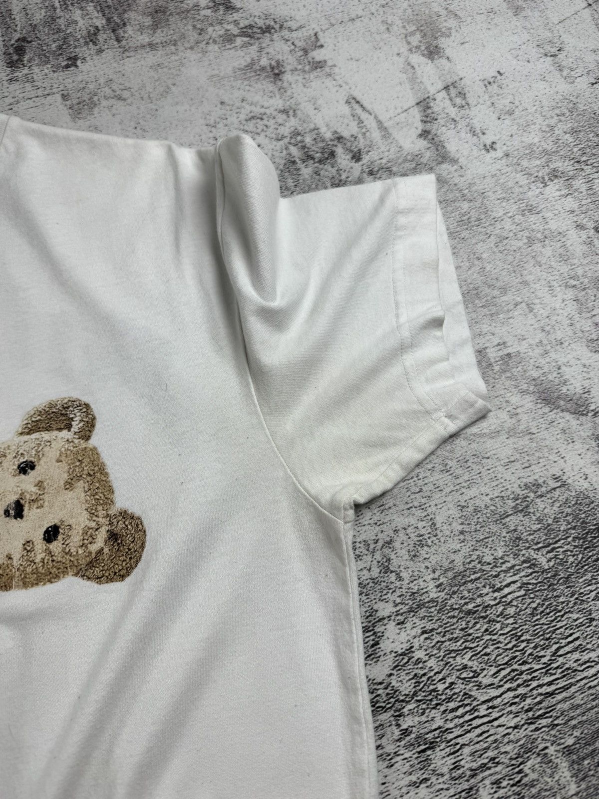Palm Angels Palm Angles Kill Teddy Bear Print Authentic White Men’s Small T Shirt Tee Jersey Size US S / EU 44-46 / 1 - 11 Thumbnail