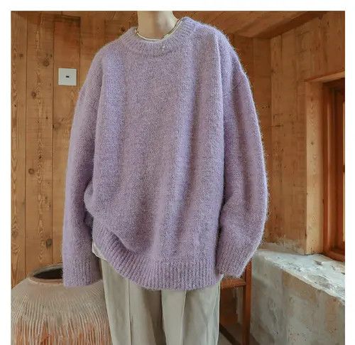 Other Miyahara x Misac Purple Knit Sweater Size US L / EU 52-54 / 3 - 3 Thumbnail