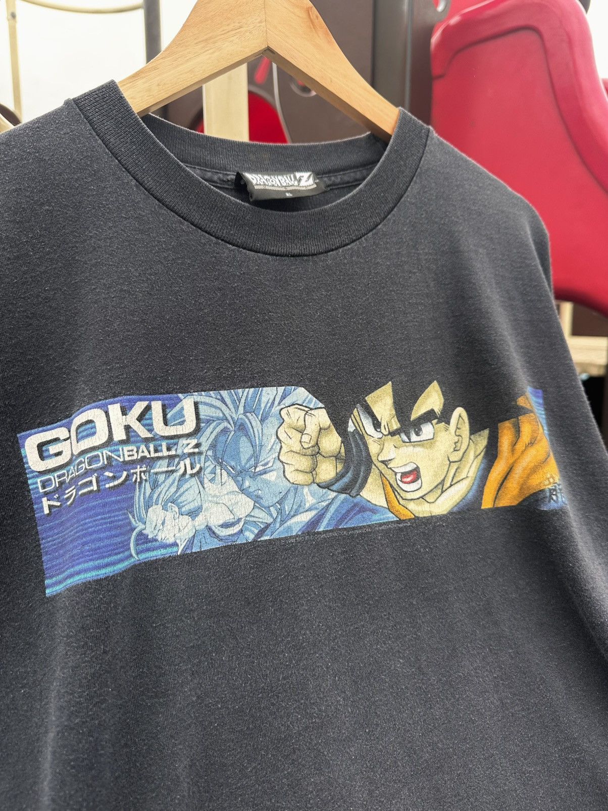 Anime × Vintage Vintage DBz Goku box logo Size US XL / EU 56 / 4 - 1 Thumbnail