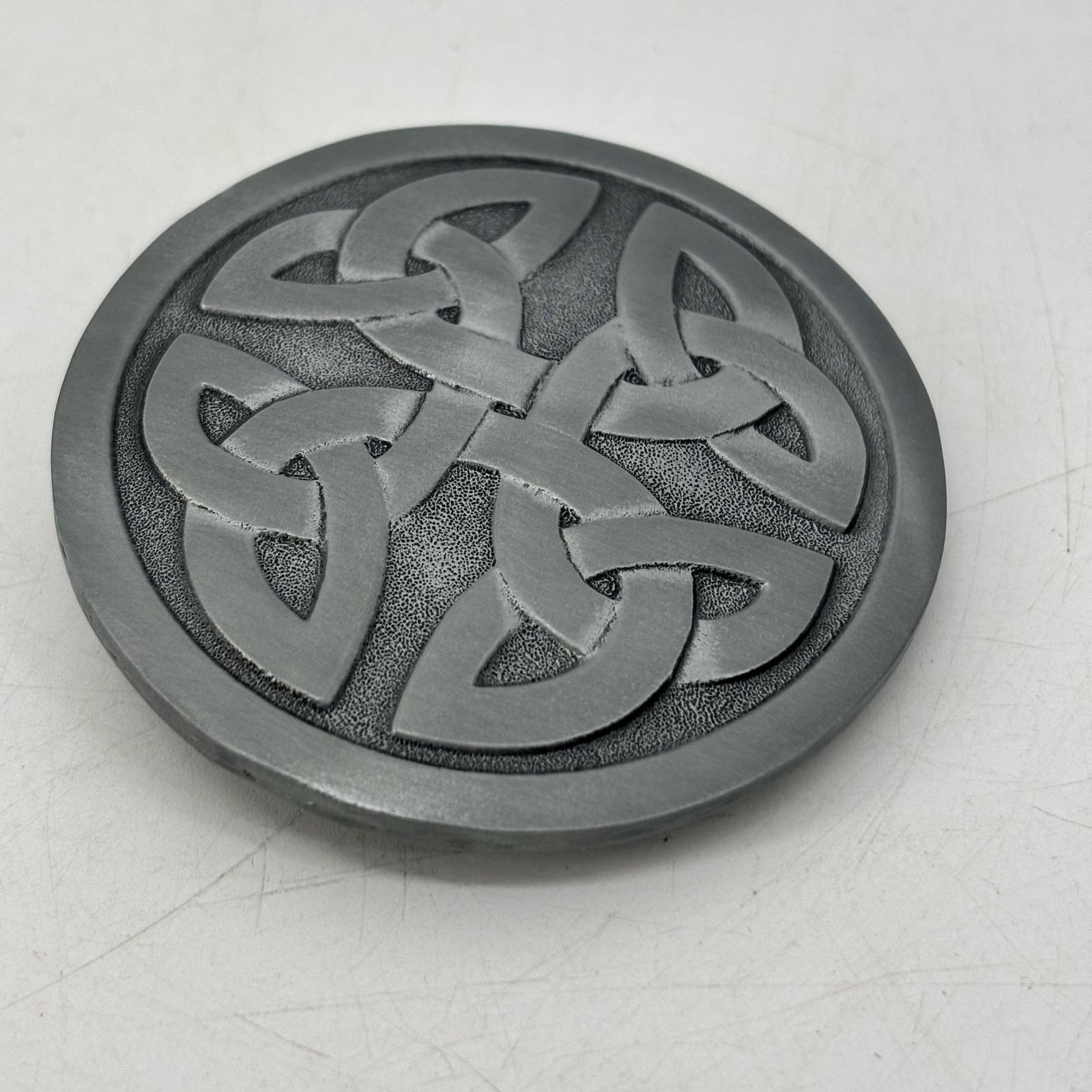 Vintage Great American Buckle Co Celtic Knot Round Eternity Faith Size ONE SIZE - 10 Thumbnail