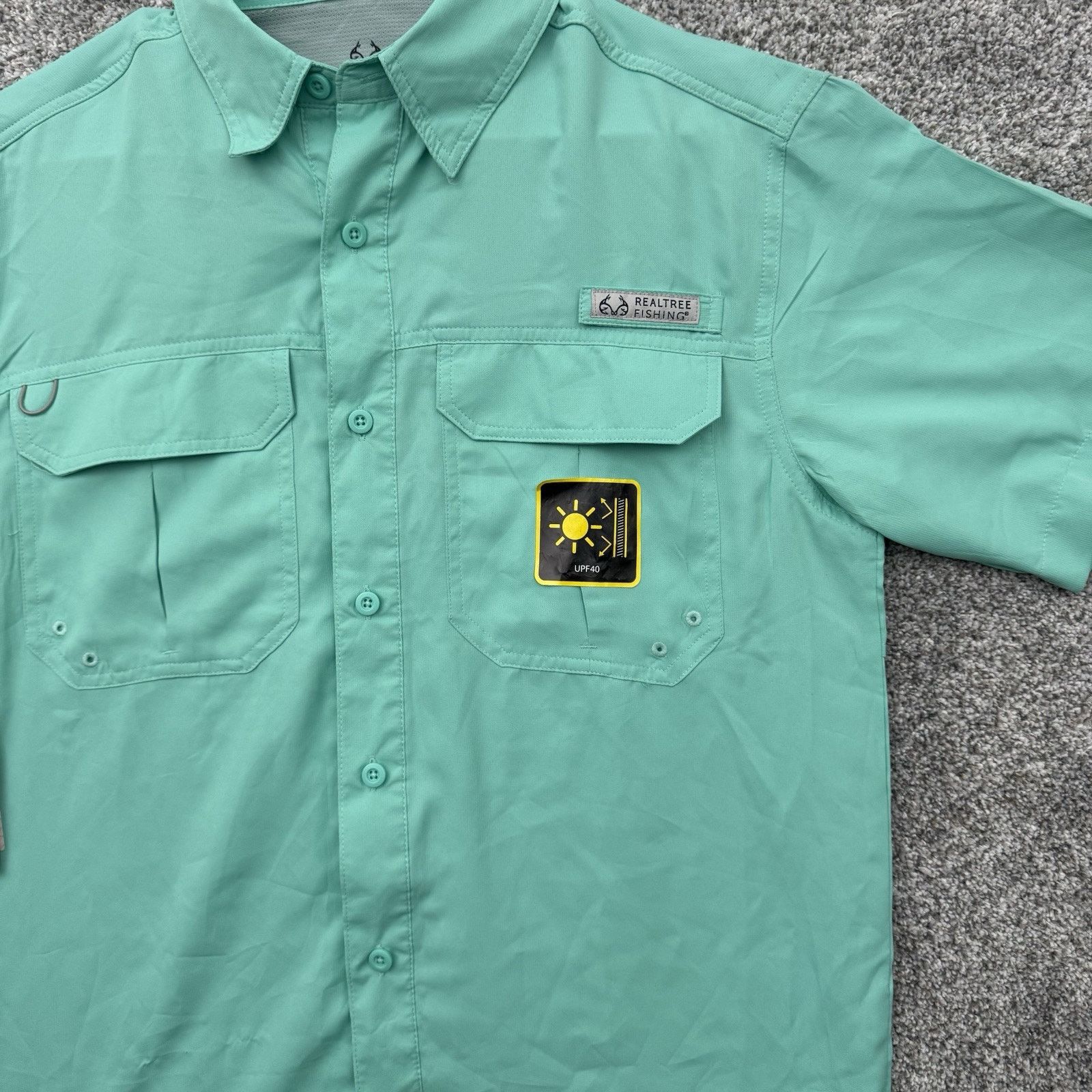 Realtree Realtree Fishing Shirt Mens S Gorpcore Hiking Utility Vented Size US S / EU 44-46 / 1 - 3 Thumbnail