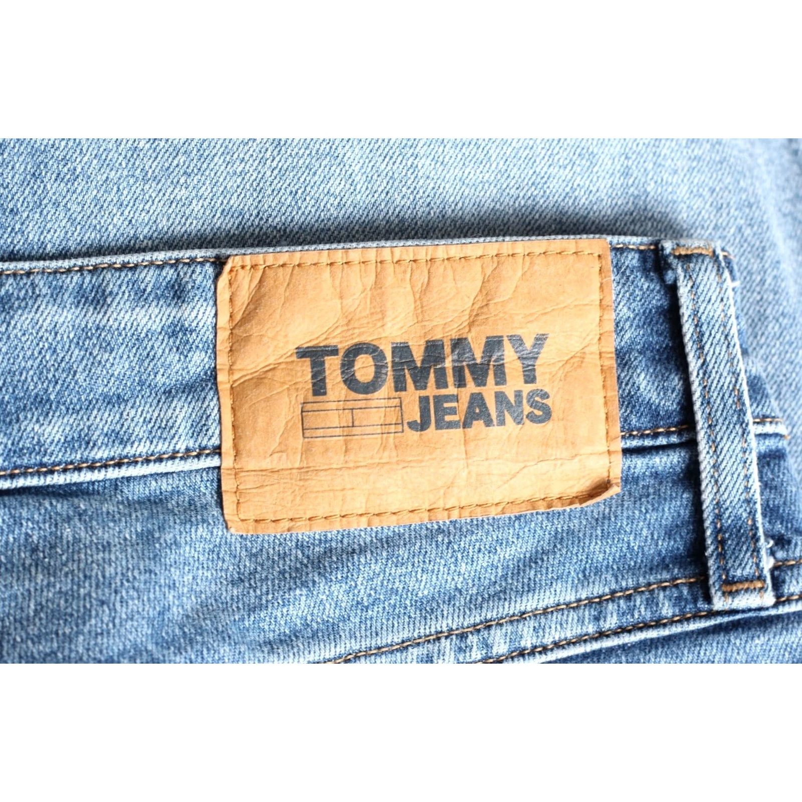 Tommy Hilfiger TOMMY HILFIGER JEANS RONNIE Stretch Denim Shorts Men 31x12 Bermuda Blue DZ6405 Size US 31 - 3 Thumbnail