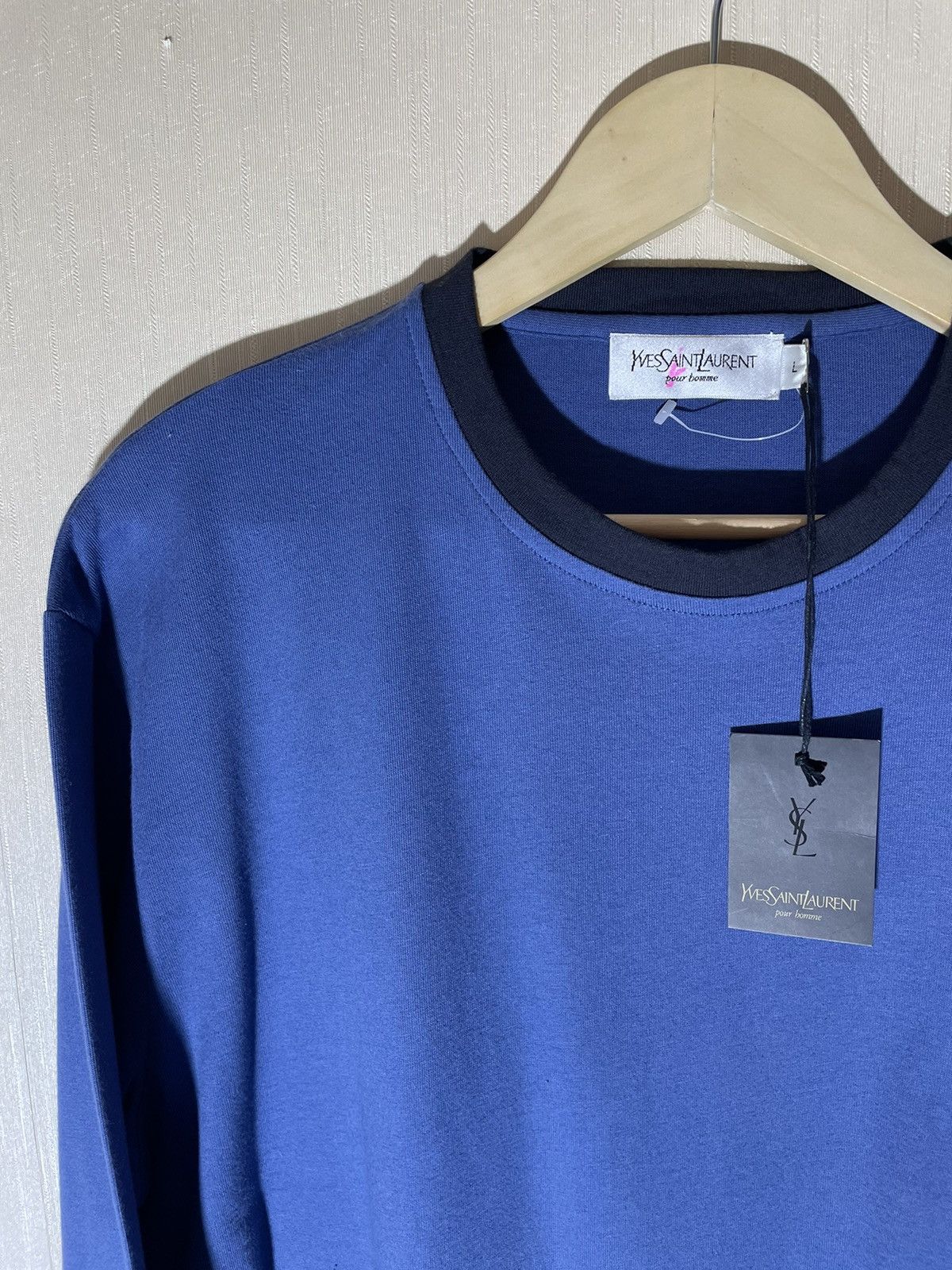 Vintage × Yves Saint Laurent Yves Saint Laurent vintage long sleeve Size US L / EU 52-54 / 3 - 3 Thumbnail
