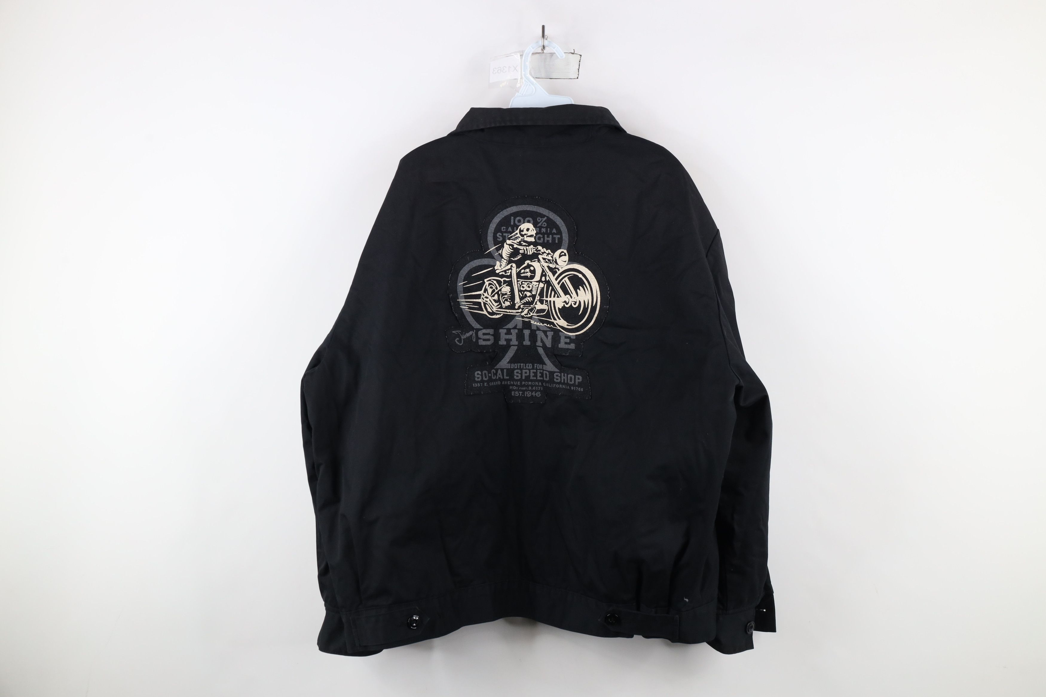 Dickies × Vintage Vintage Dickies So Cal Speed Shop Skeleton Bomber Jacket Size US XXL / EU 58 / 5 - 16 Thumbnail