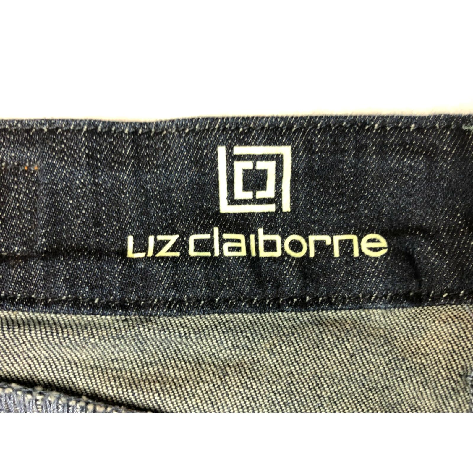 Liz Claiborne Liz Claiborne Classic Stretch Bootcut Jeans Womens 8 29x32 Blue Mid Rise Denim Regular Fit, Cotton, Blue Jeans Size 30" / US 8 / IT 44 - 4 Thumbnail