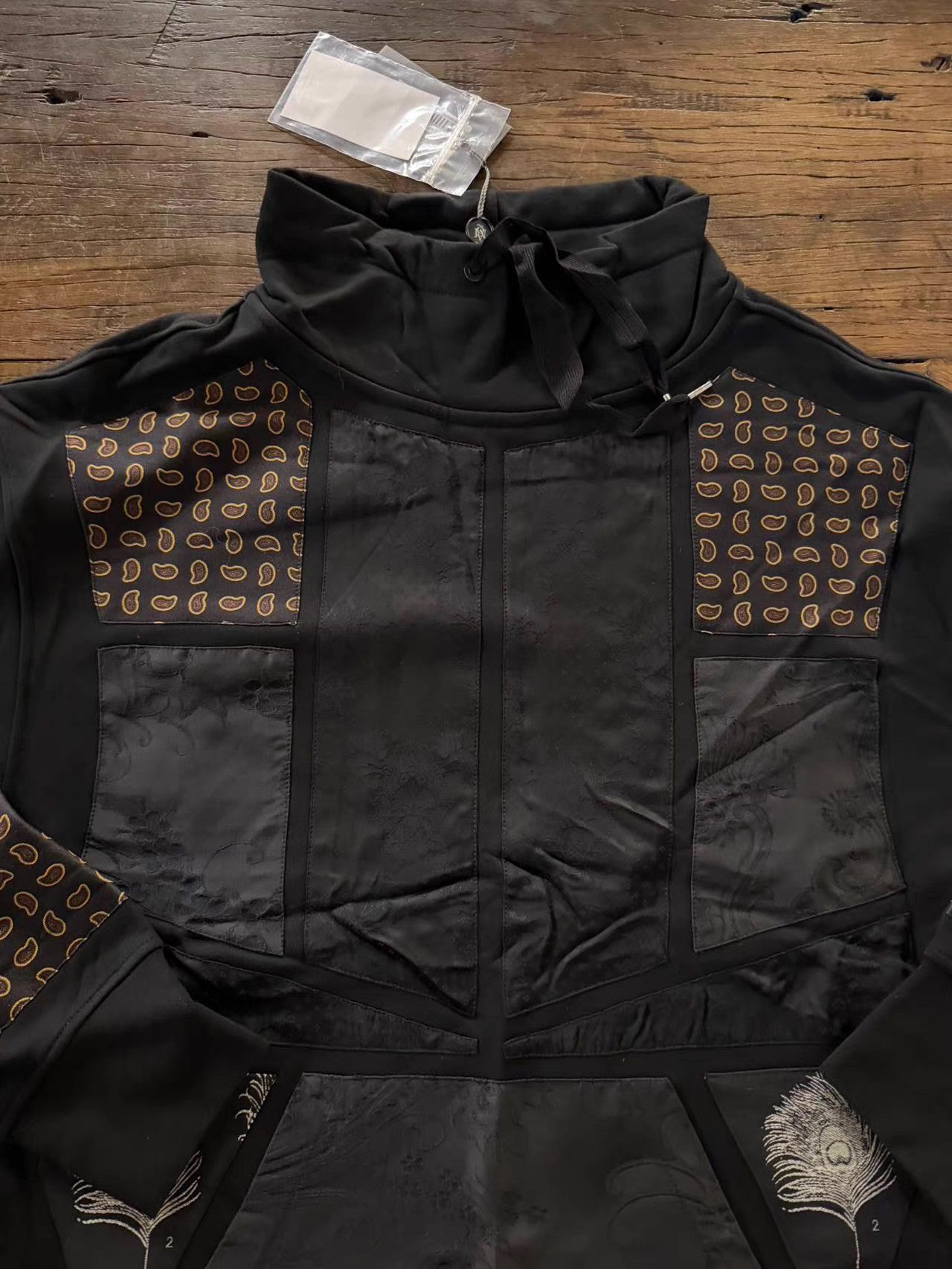 Alexander McQueen Alexander McQueen 17FW Black Bandana‑Patch Ｑ25 Size US M / EU 48-50 / 2 - 3 Thumbnail