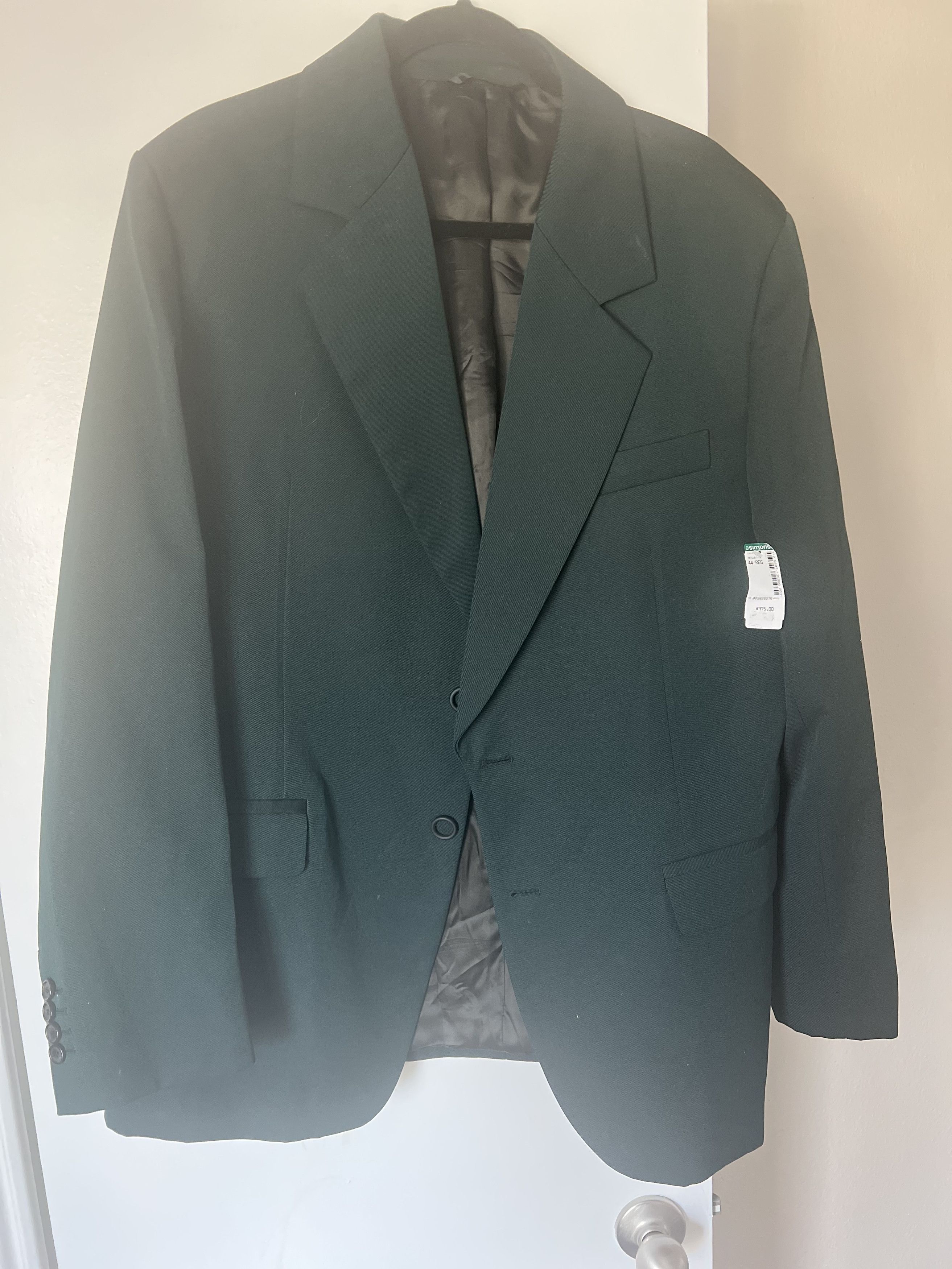 image of Acne Studios Acne Studio Blazer in Green, Men's (Size 54R)