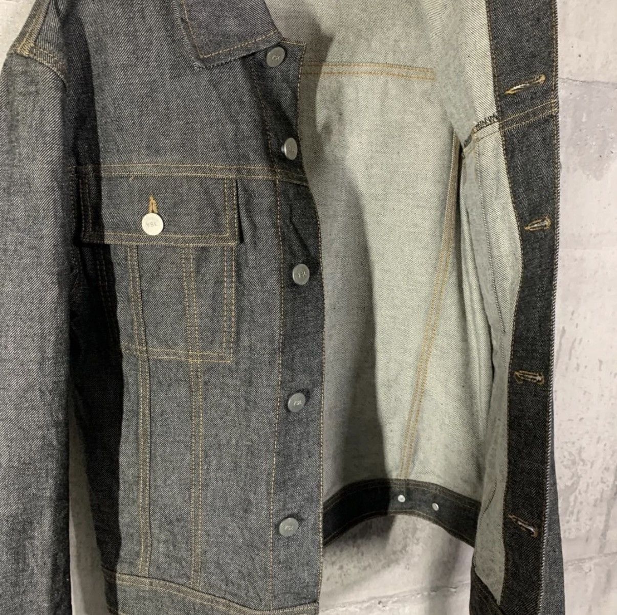 Yves Saint Laurent Yves Saint Laurent Denim Size US S / EU 44-46 / 1 - 8 Thumbnail