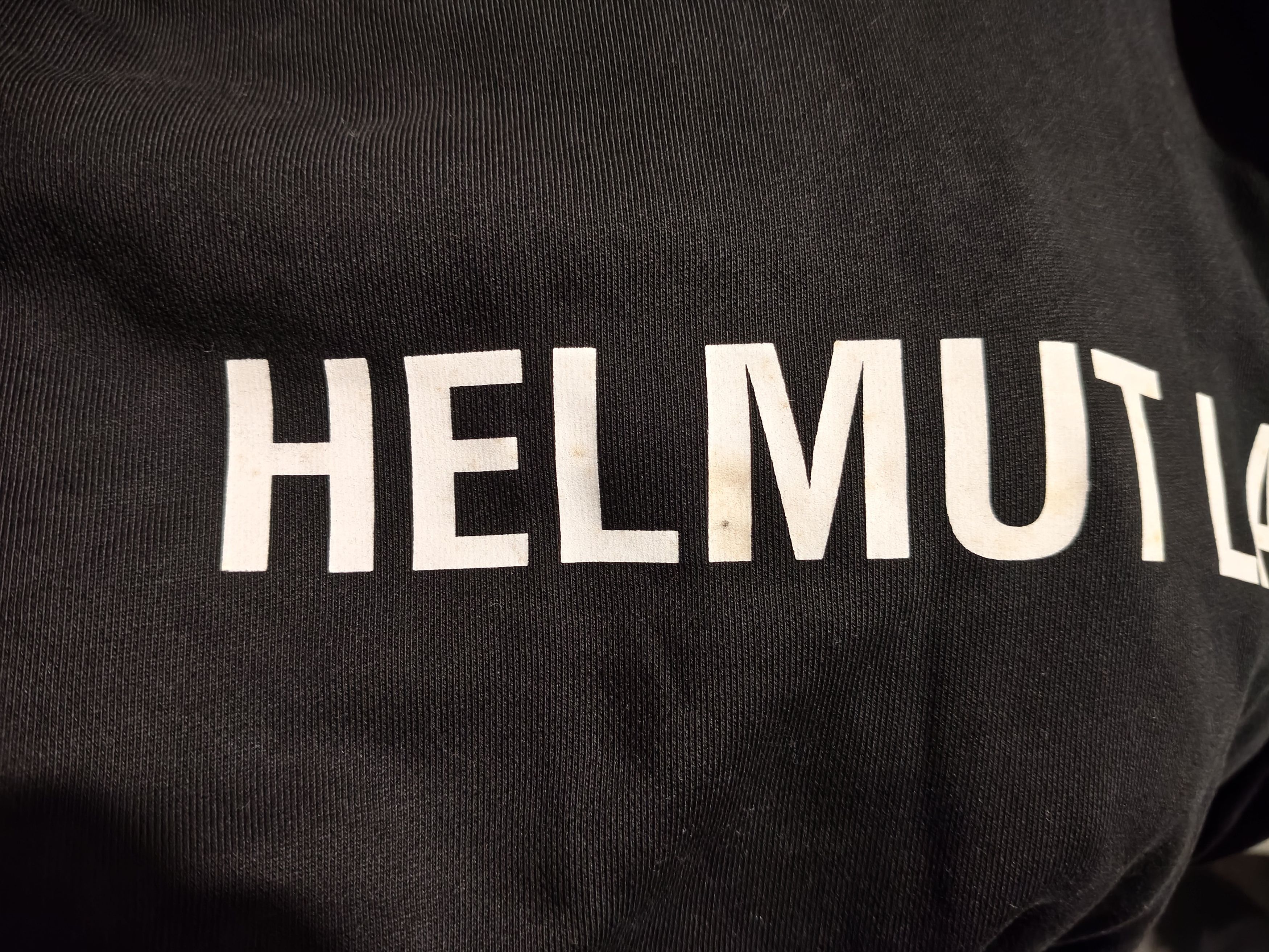 Helmut Lang Core logo print hoodie Size US XL / EU 56 / 4 - 8 Thumbnail