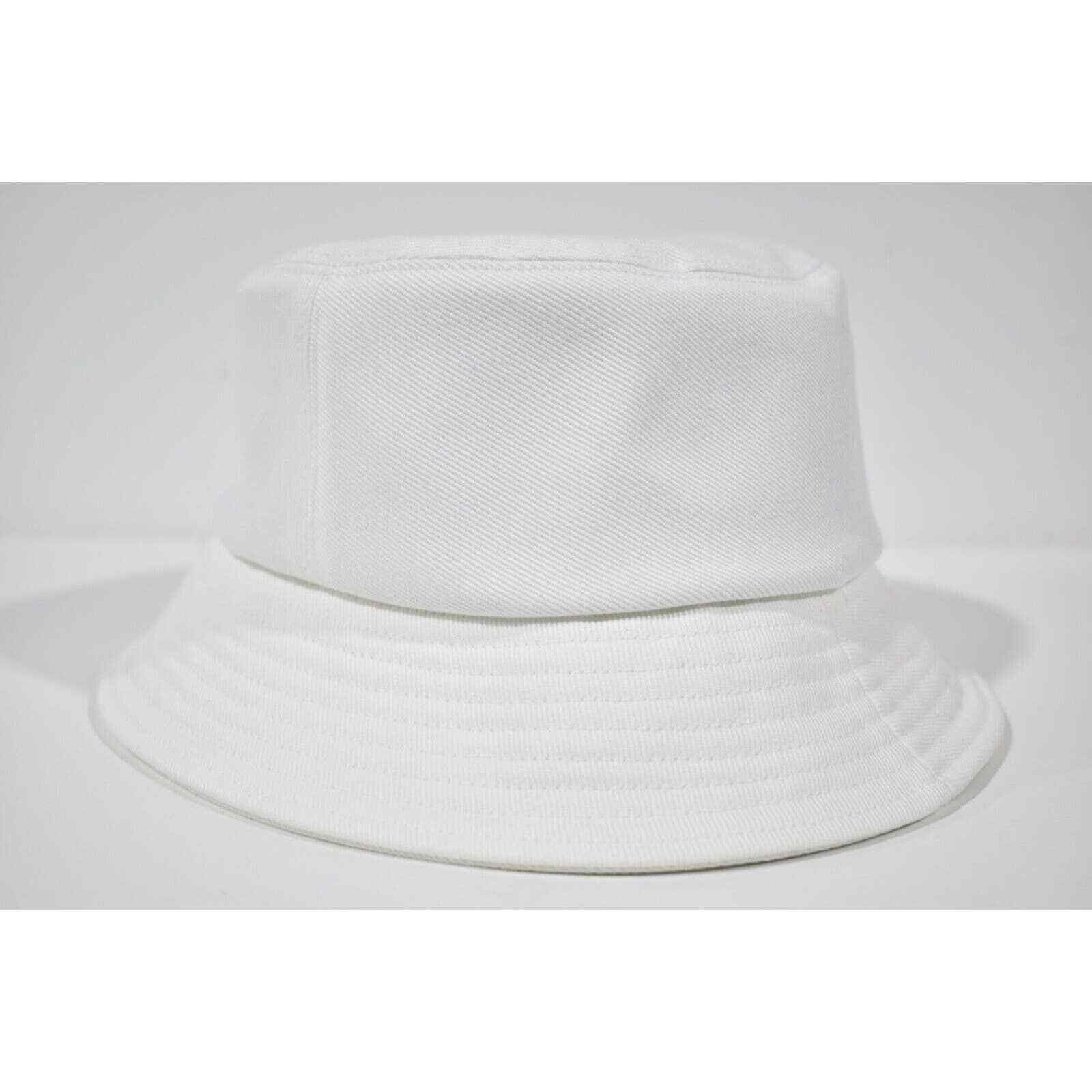 Chanel Chanel Denim Crystal Sequin Sun Cloche Bucket Hat Medium M Size ONE SIZE - 5 Thumbnail