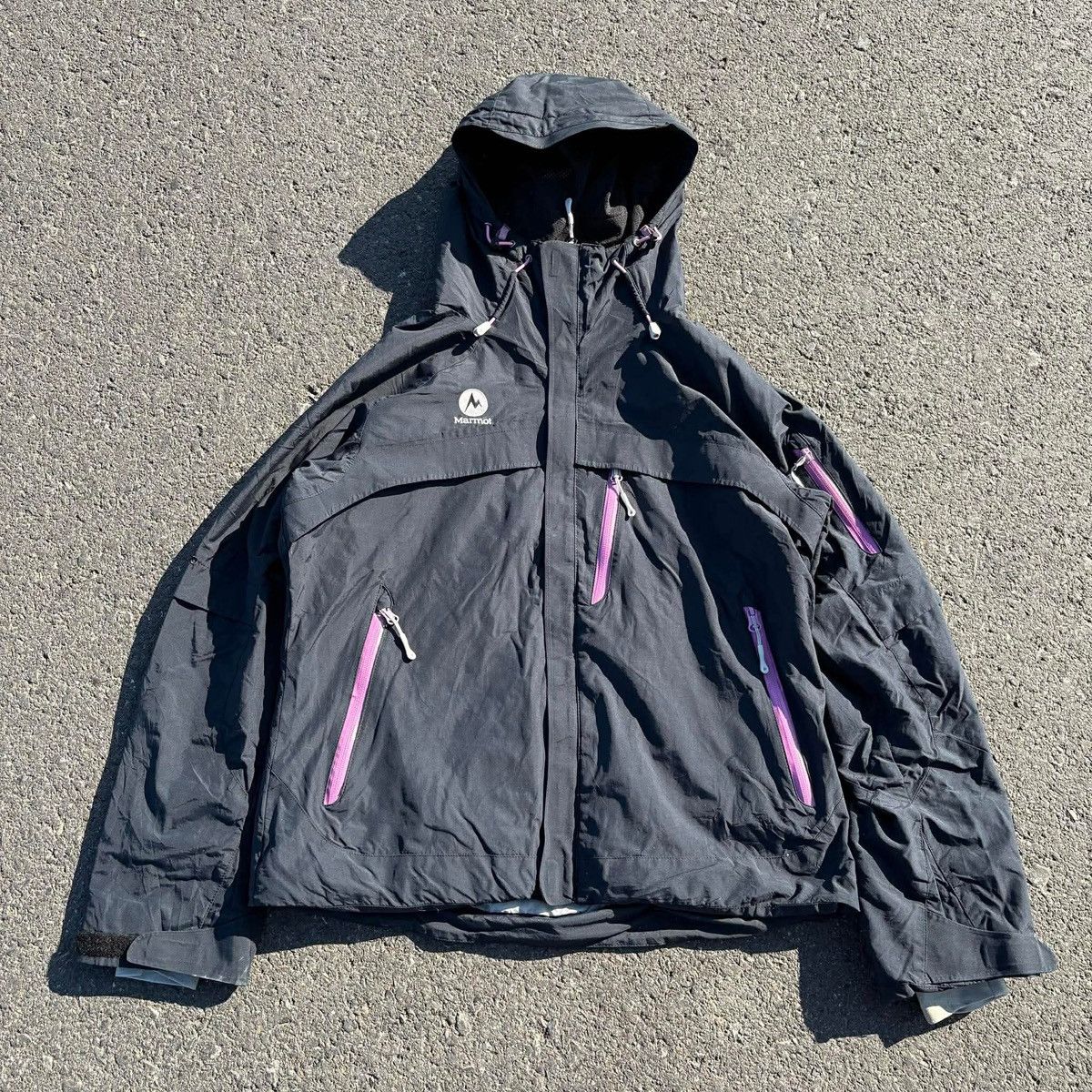 Marmot Marmot Hooded Technical Jacket / Gorpcore Y2K Outdoor Size US L / EU 52-54 / 3 - 1 Thumbnail