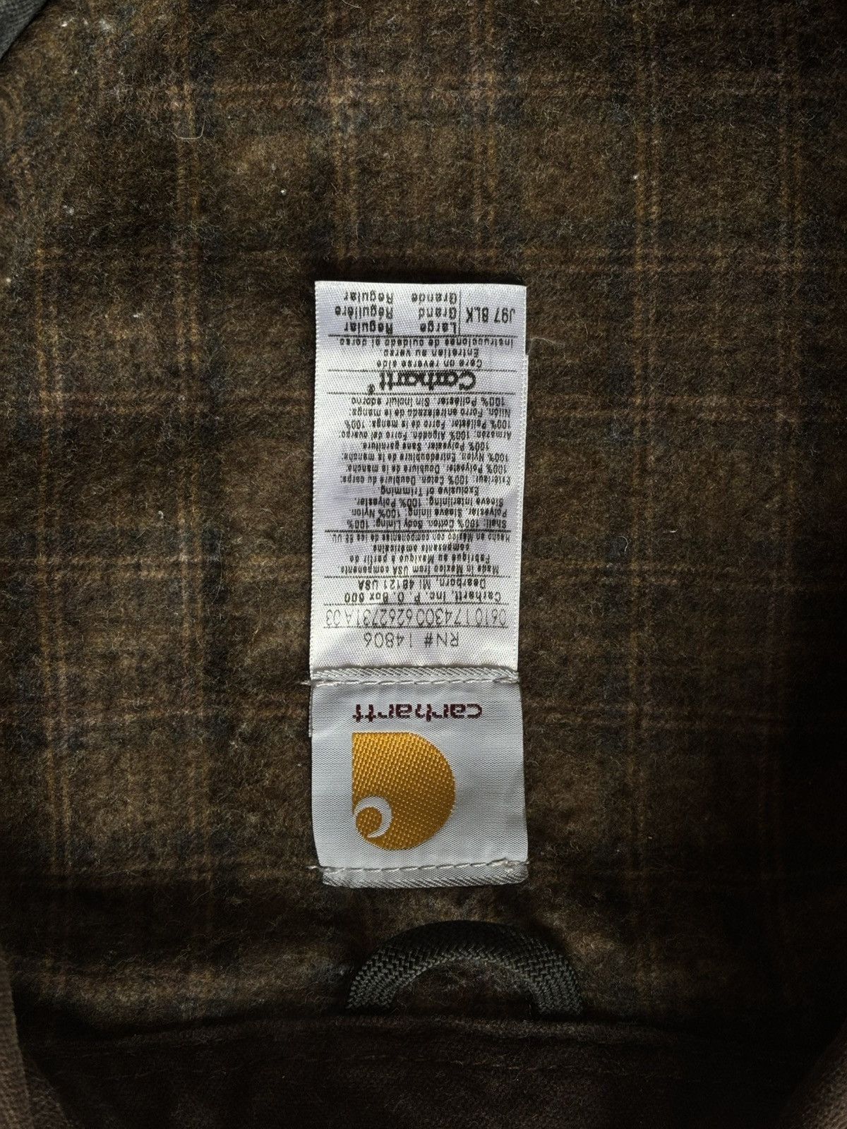 Carhartt J097 Blk Size US L / EU 52-54 / 3 - 5 Thumbnail