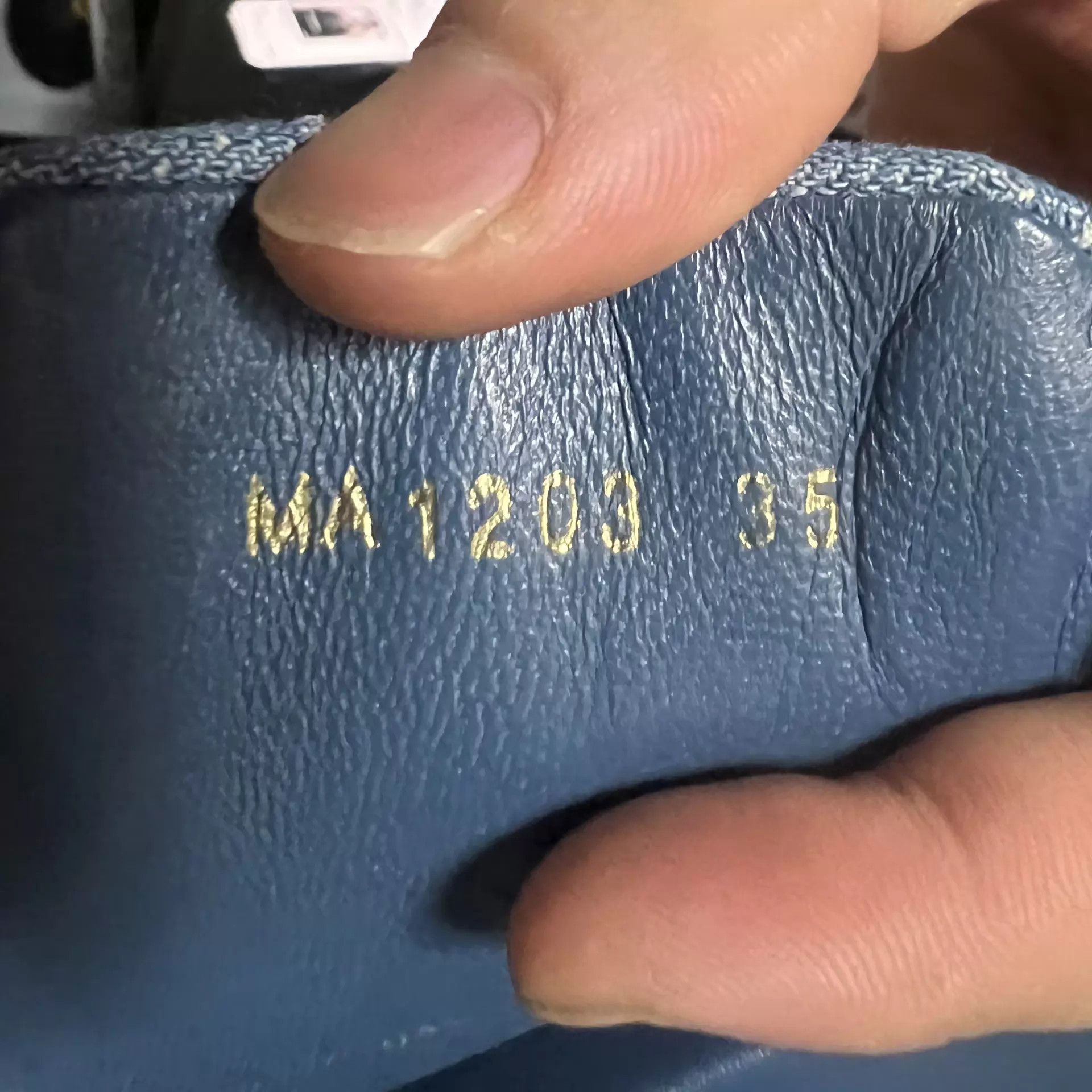 Louis Vuitton LV Pool Pillow Blue Denim Slippers 35 Original Box Size US 4.5 / IT 34.5 - 7 Thumbnail