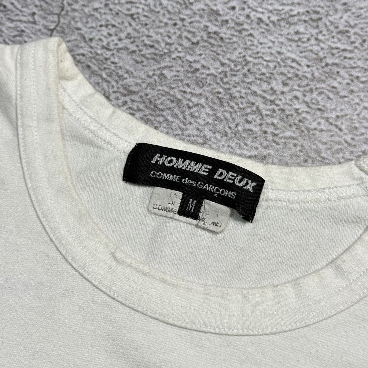 Comme des Garcons Homme Deux COMME des GARÇONS HOMME DEUX 2022 SIDE SLIT T-Shirt Size US M / EU 48-50 / 2 - 3 Thumbnail