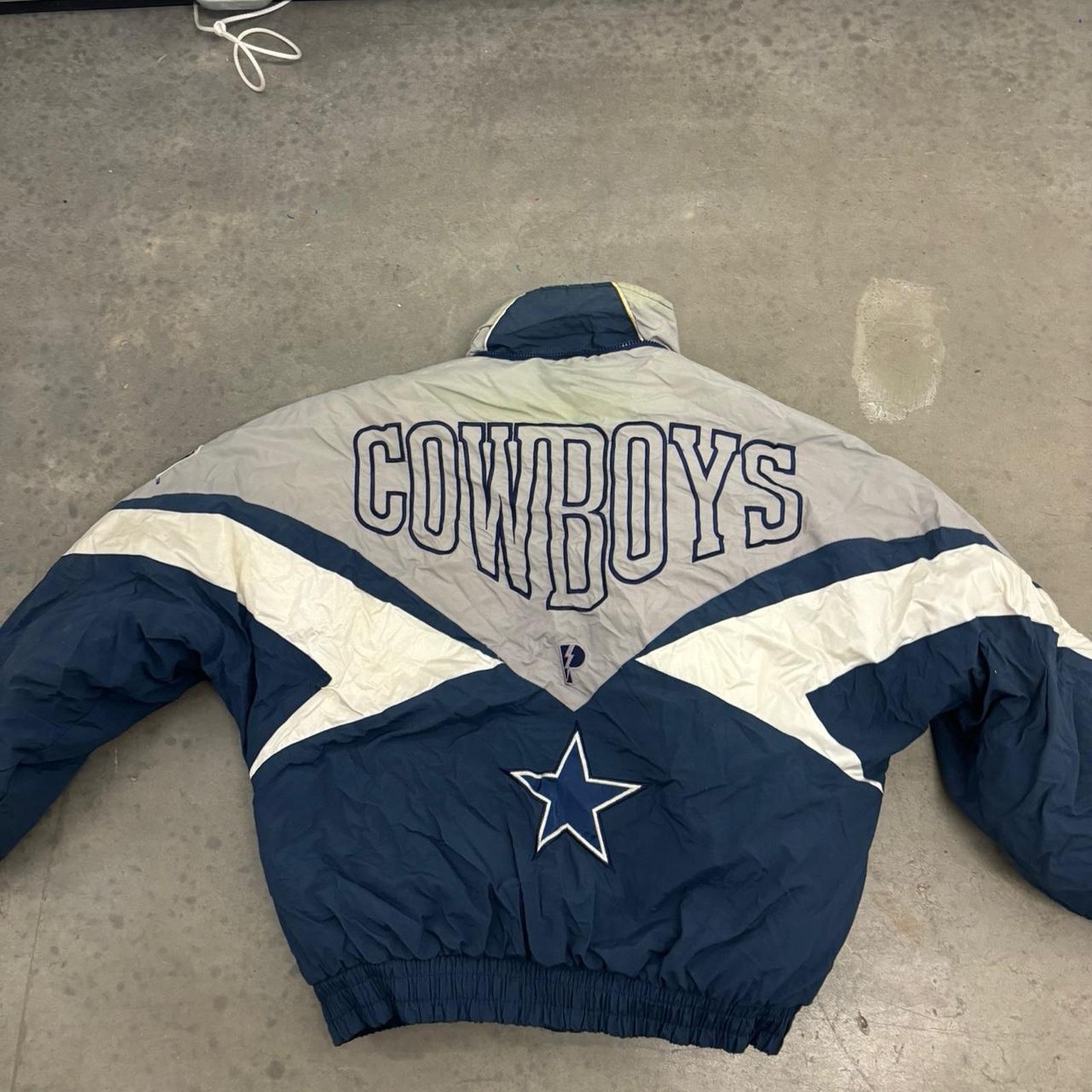 Pro Player Crazy Vintage 90s Dallas Cowboys Pro Player Puffer Jacket Size US L / EU 52-54 / 3 - 7 Thumbnail