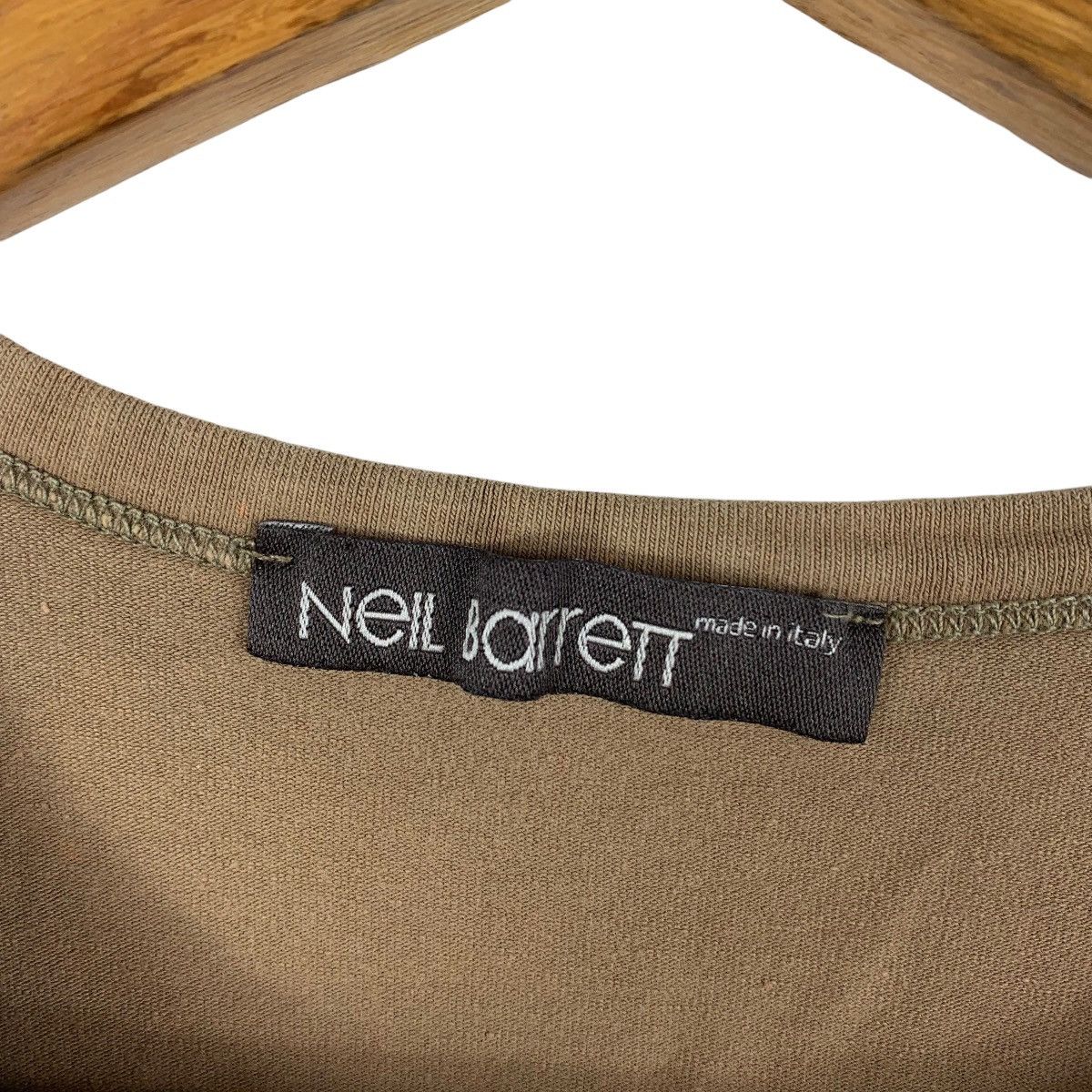 Neil Barrett NEIL BARRET V Neck art printed tee Size US S / EU 44-46 / 1 - 3 Thumbnail
