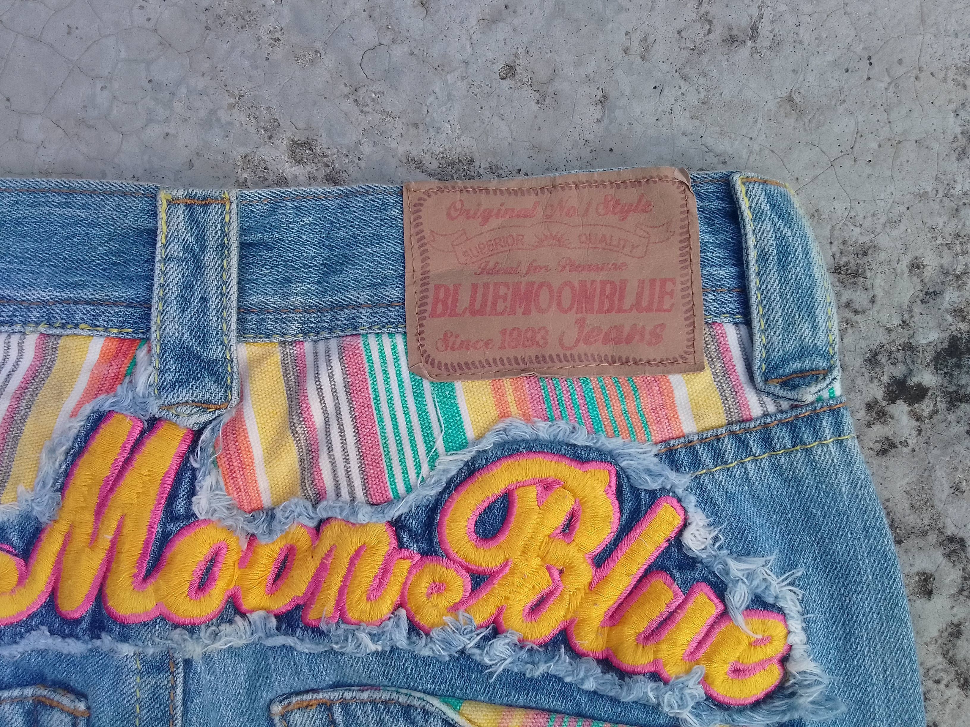 Japanese Brand Blue moon surfing flare jeans Size US 32 / EU 48 - 5 Thumbnail