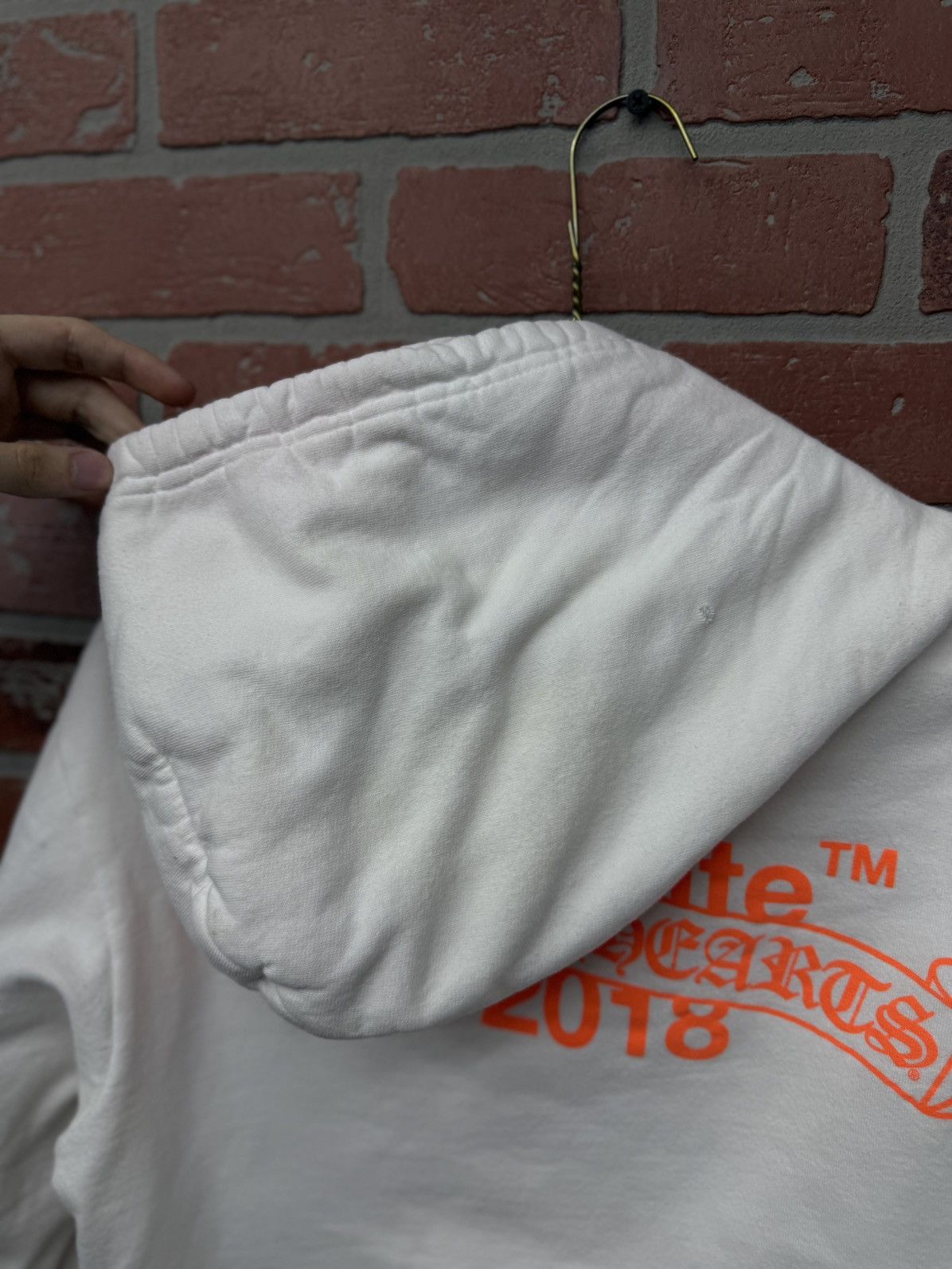 Chrome Hearts × Off-White Chrome Hearts Off White Hoodie Size M (RARE EXLUSIVE) Size US M / EU 48-50 / 2 - 11 Thumbnail