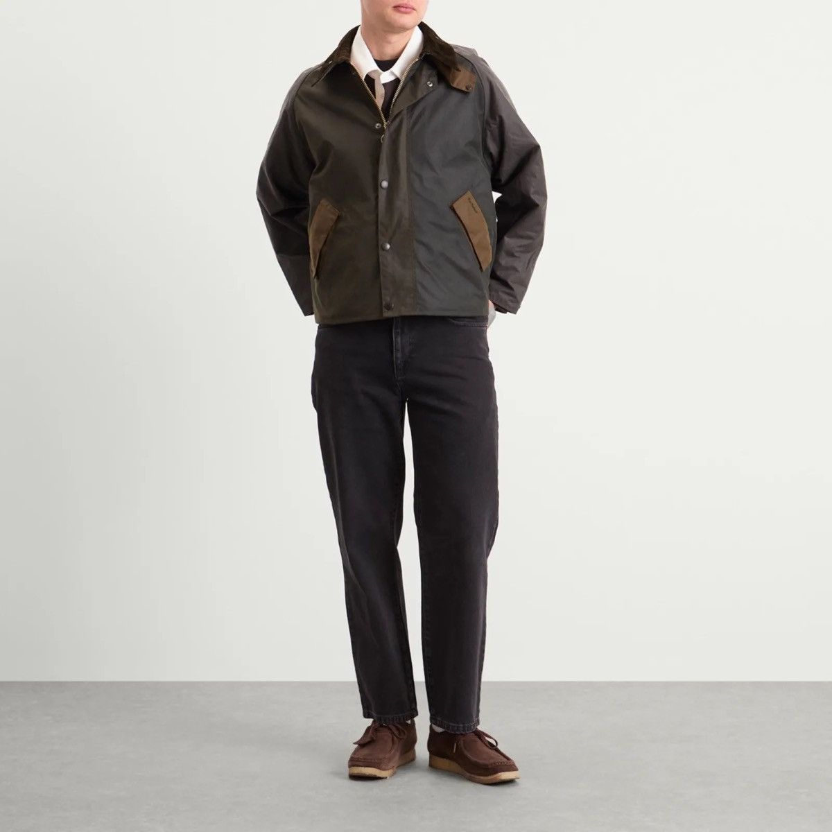 Barbour Barbour Patchwork Transport Wax Jacket Size 38 (OS-M / L) Size US M / EU 48-50 / 2 - 3 Thumbnail