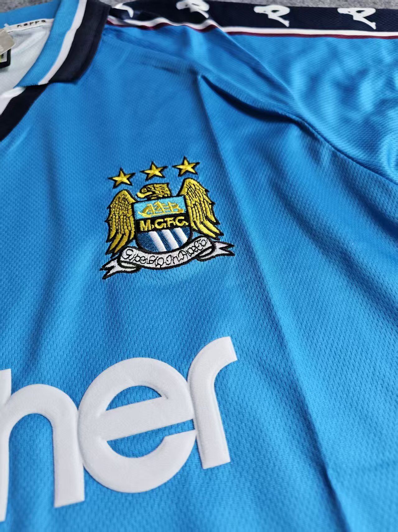 Other 1997 99 Manchester City Jersey Home Small Size US S / EU 44-46 / 1 - 4 Thumbnail