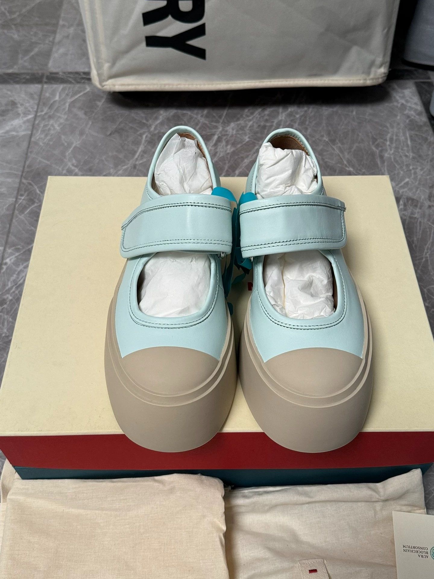 Marni Marni Mary Jane Velcro mint 36 Size US 5.5 / IT 35.5 - 2 Thumbnail
