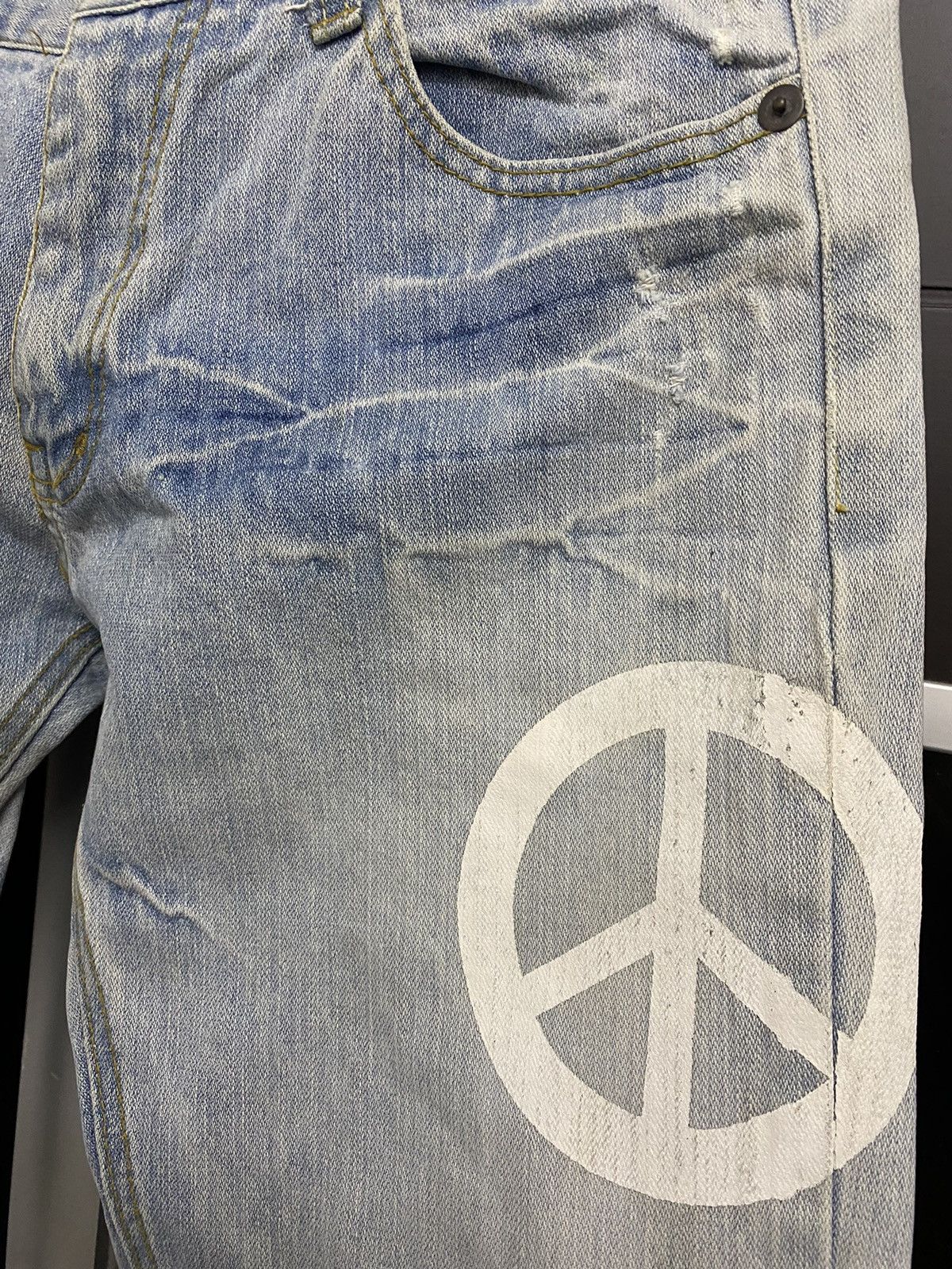 Other Peace Denim Jeans Size US 34 / EU 50 - 7 Thumbnail