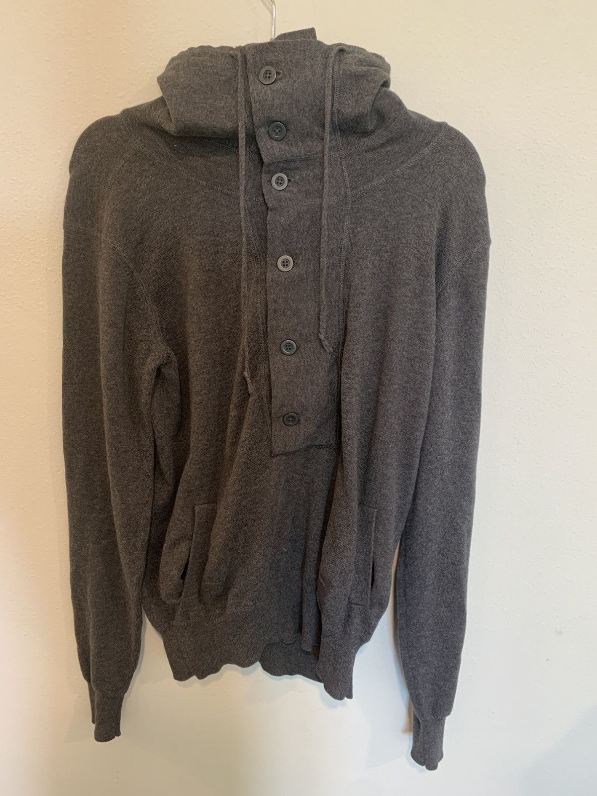 Allsaints AllSaints grey button up long sleeve Size US S / EU 44-46 / 1 - 2 Thumbnail