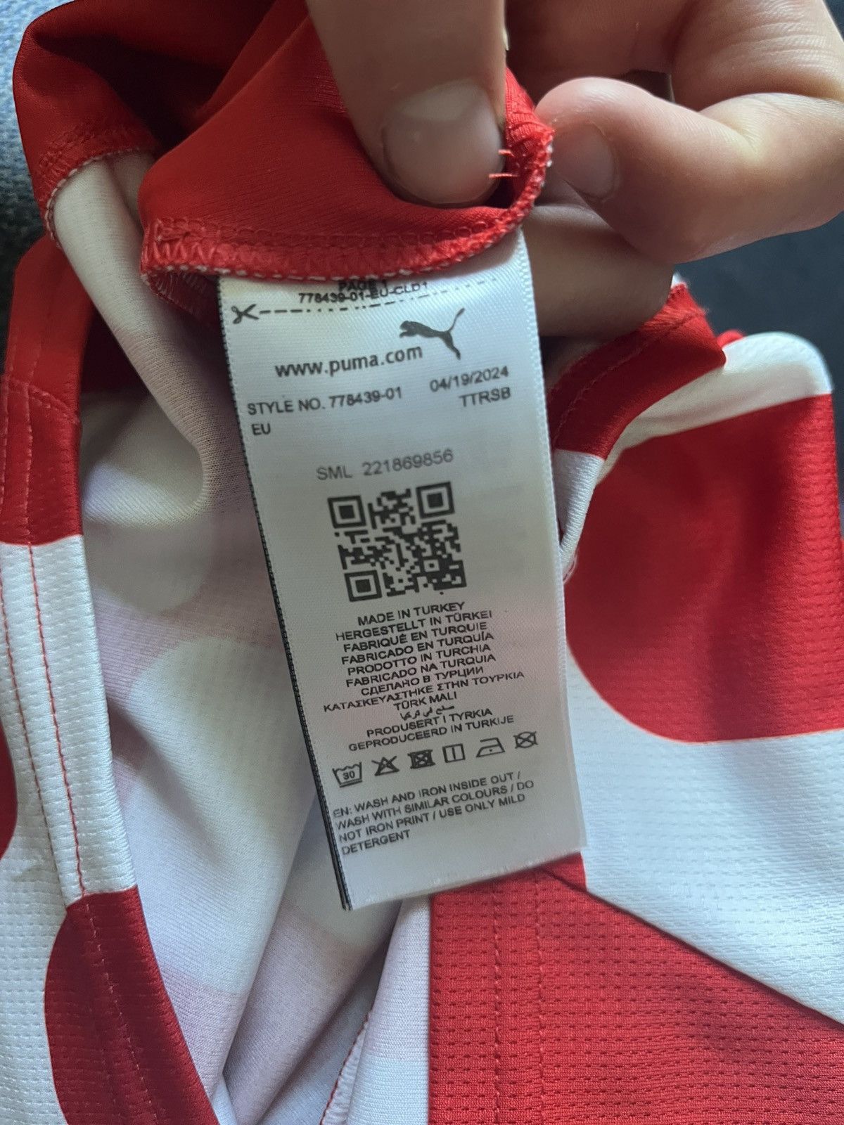 Puma Girona shirt 24/25 Size US XS / EU 42 / 0 - 5 Thumbnail