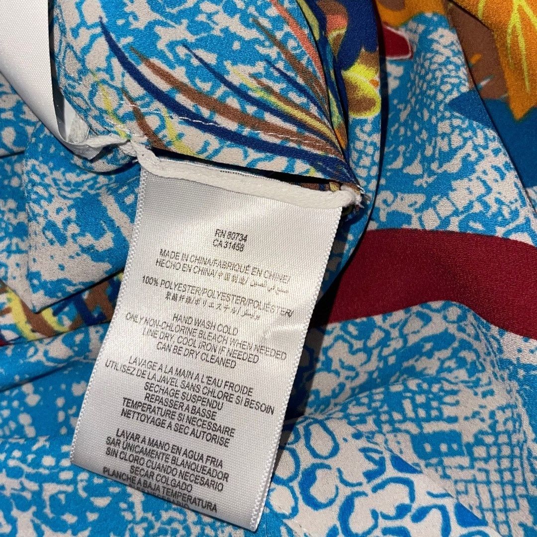 Bcbgmaxazria BCBGMAXAZRIA Snake floral Blouse Long sleeve XS boho hippy Size XS / US 0-2 / IT 36-38 - 5 Thumbnail