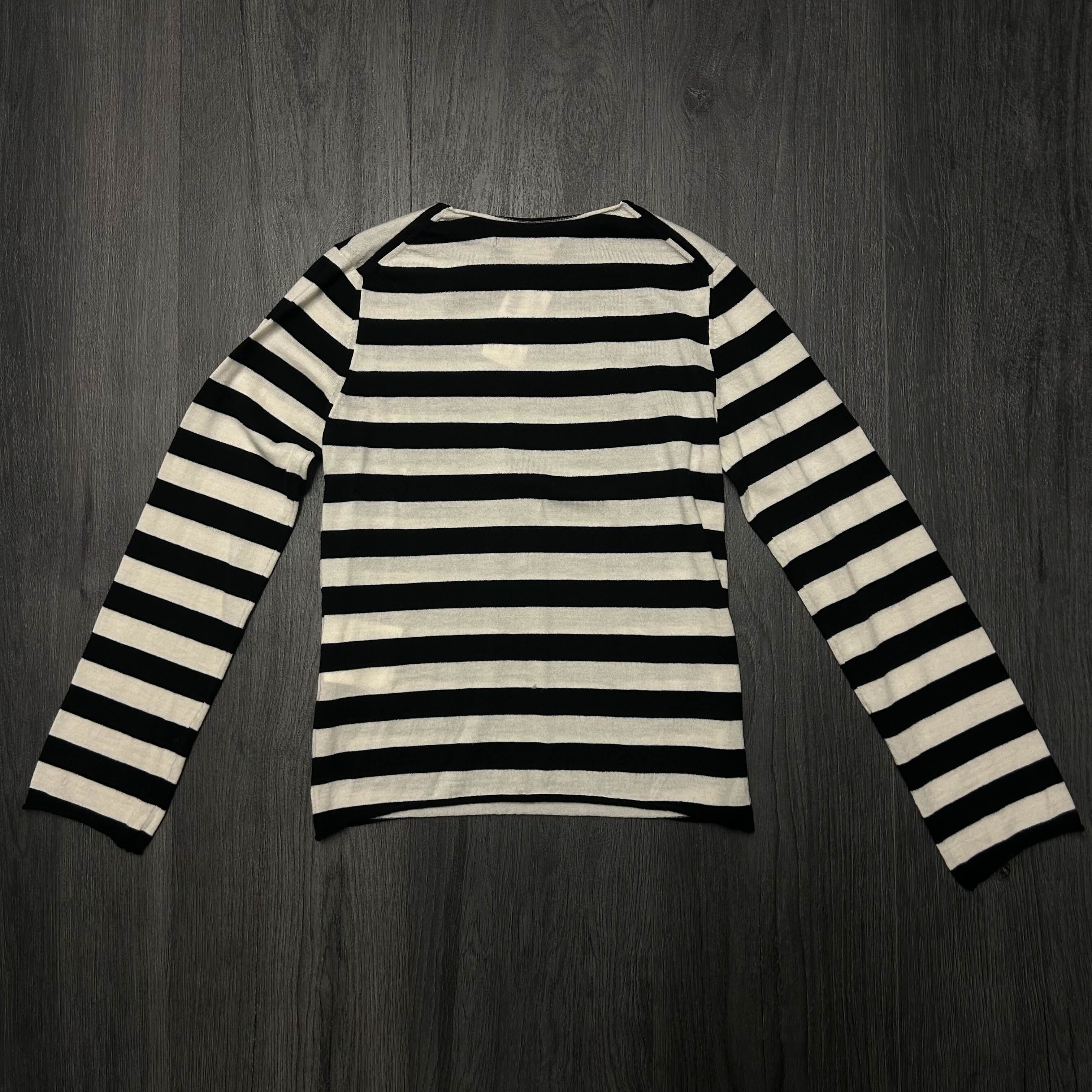 Comme des Garcons × Comme des Garcons Black × Comme des Garcons Homme comme des garcons black striped knit long sleeve Size US XS / EU 42 / 0 - 2 Thumbnail