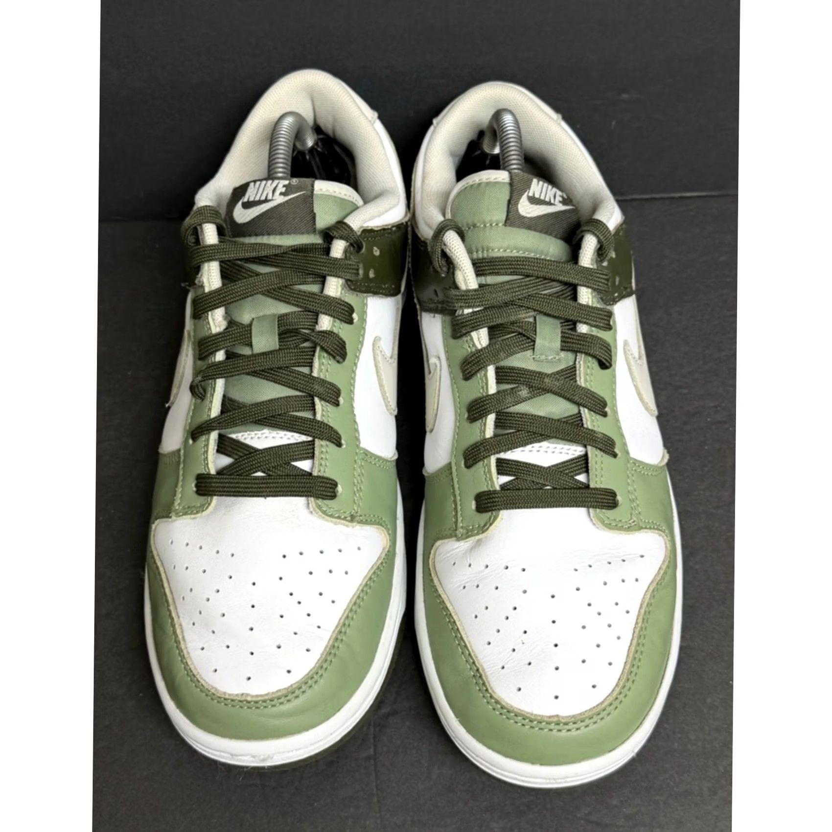 Nike Nike Dunk Low Oil Green Cargo Khaki White FN6882-100 Men 9.5 Shoes Size US 10 / EU 43 - 5 Thumbnail